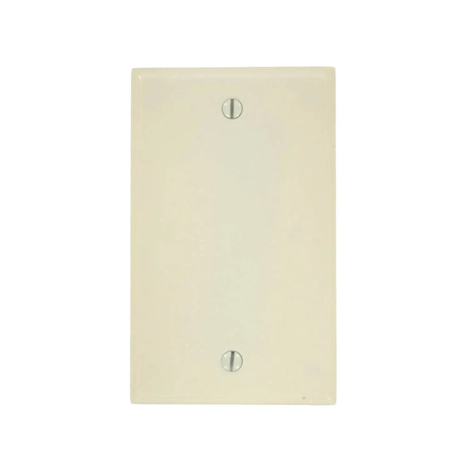 Leviton 000-78014-000 Leviton 000-78014-000 1-Blank Standard Size Wall Plate, 1 Gang, 4-1/2 in L X 2-3/4 in W 0.22 in T, Light Almond