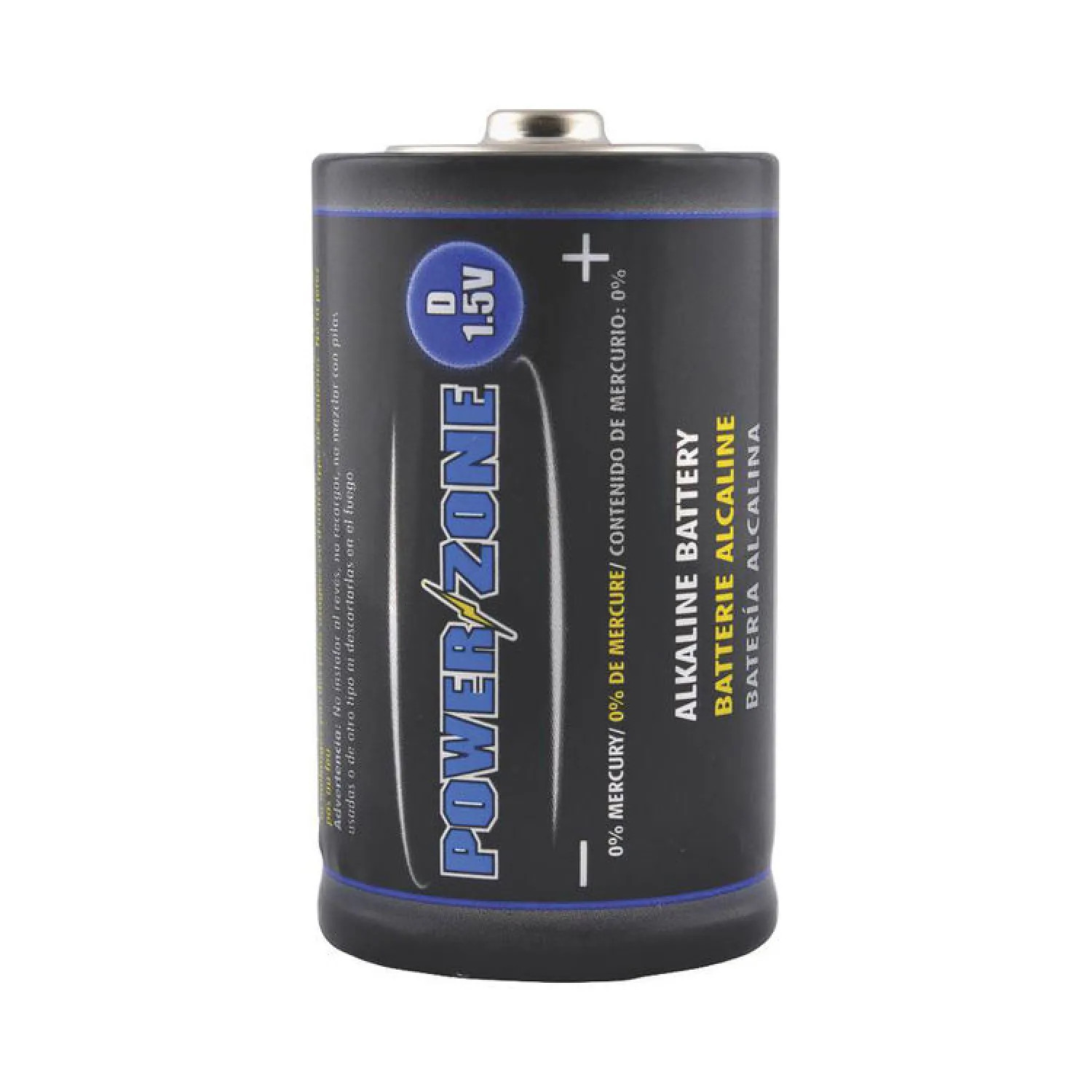 Power Zone LR20-4P-DB Powerzone LR20-4P-DB Alkaline Battery, 1.5 V, D