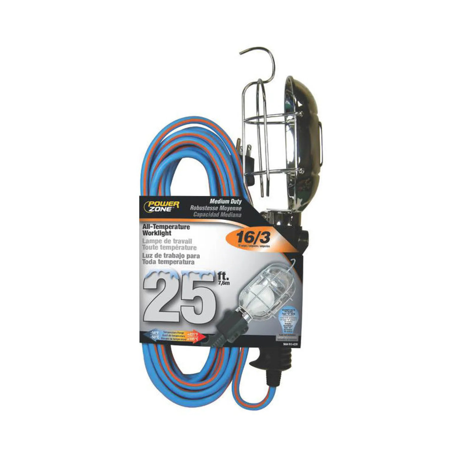 Power Zone ORTL020625 Power Zone ORTL020625 Work Lights, 12A/125V/1500W Rating