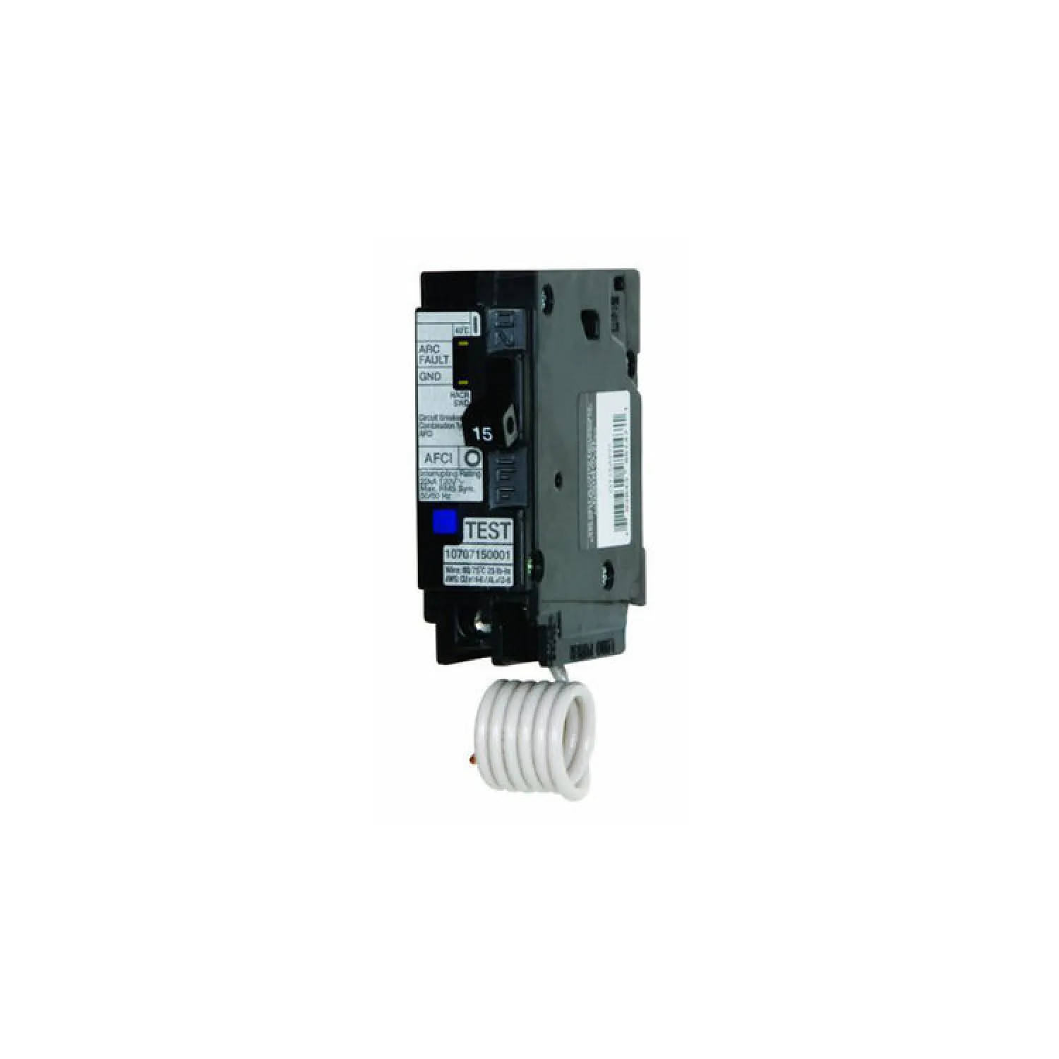Siemens MP115AFC Siemens MP115AFC Arc Fault Circuit Breakers, Plug-In - Single Pole, 15 Amps