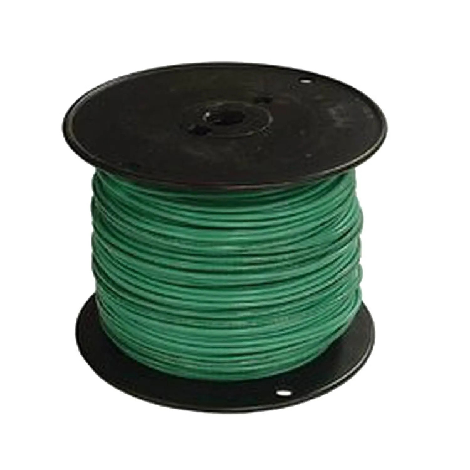 Southwire 14GRN-STRX500 Southwire 14GRN-STRX500 Stranded Single Building Wire, 14 AWG, 500 ft, 15 mil THHN