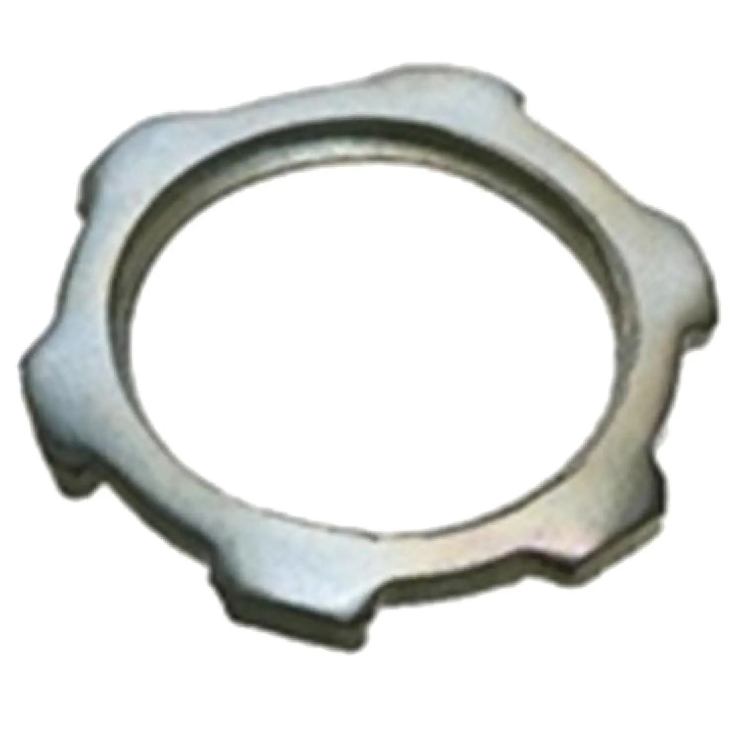 Teddico 131 Teddico/BWF 131 Conduit Locknut, 3/8 in, Steel, Zinc Plated