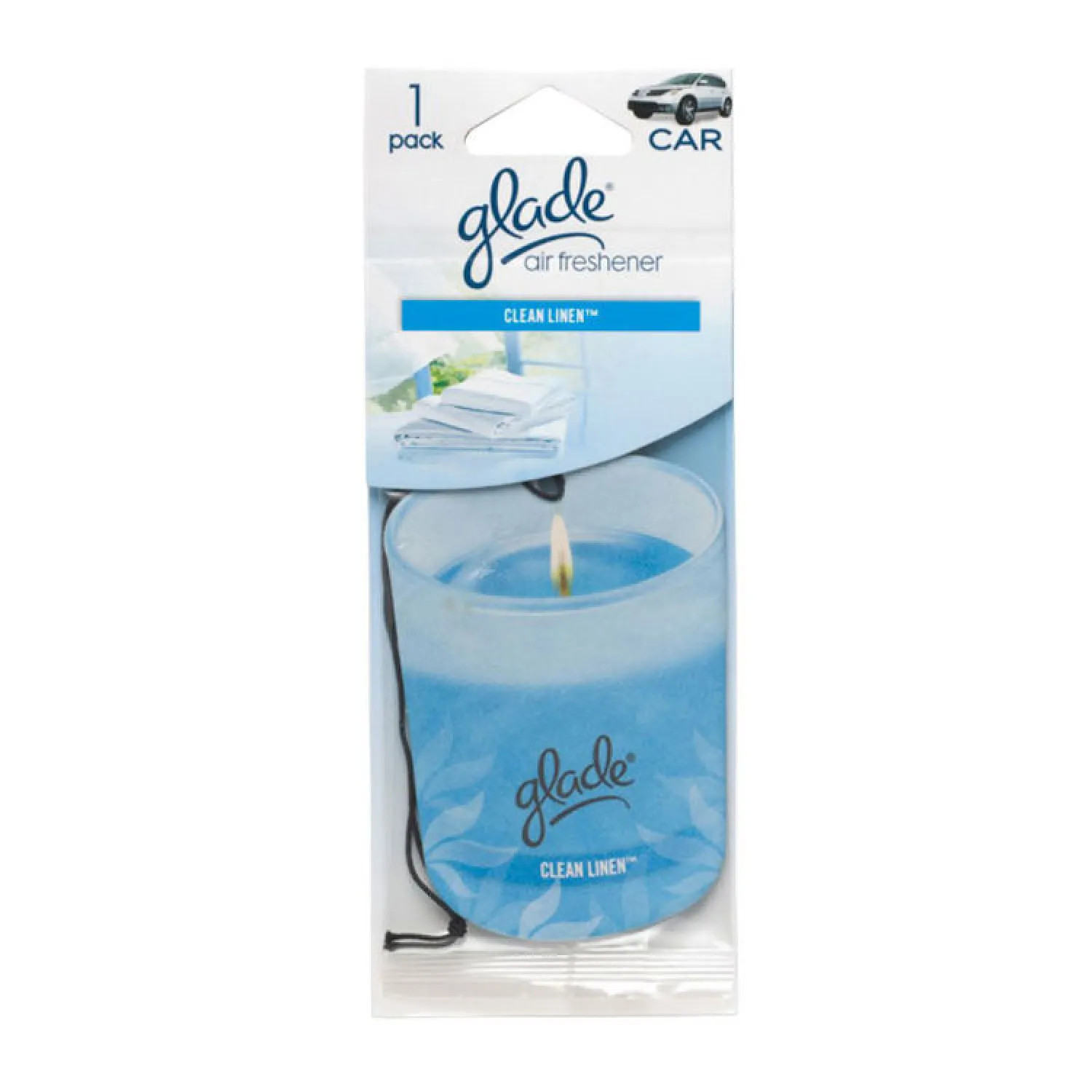 Auto Expressions 800002140 Glade 800002140 Automotive Air Freshener, Aerosol Can, Clear