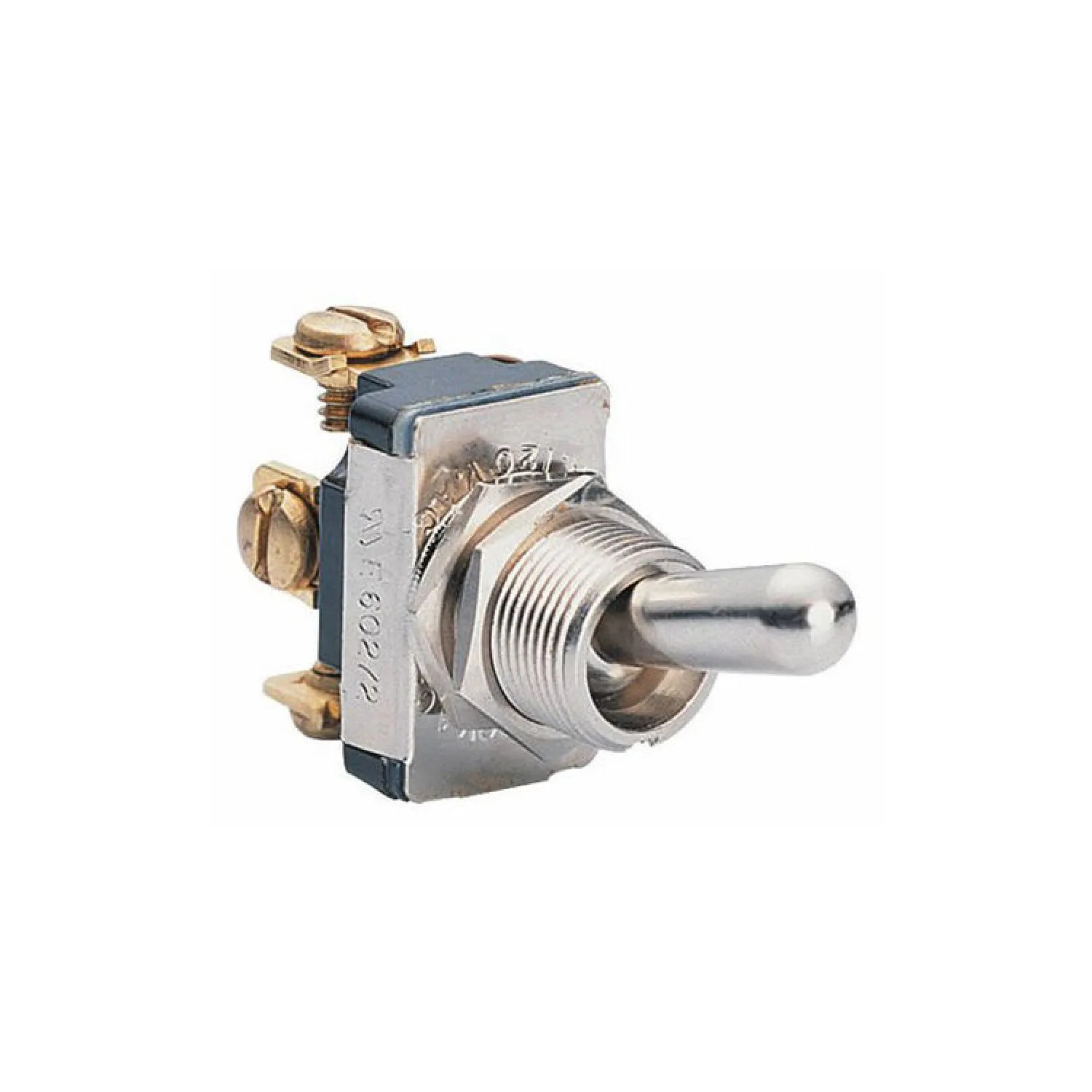 Calterm 41710 Calterm 41710 Toggle Switch, 12 VDC, 15 A, Silver