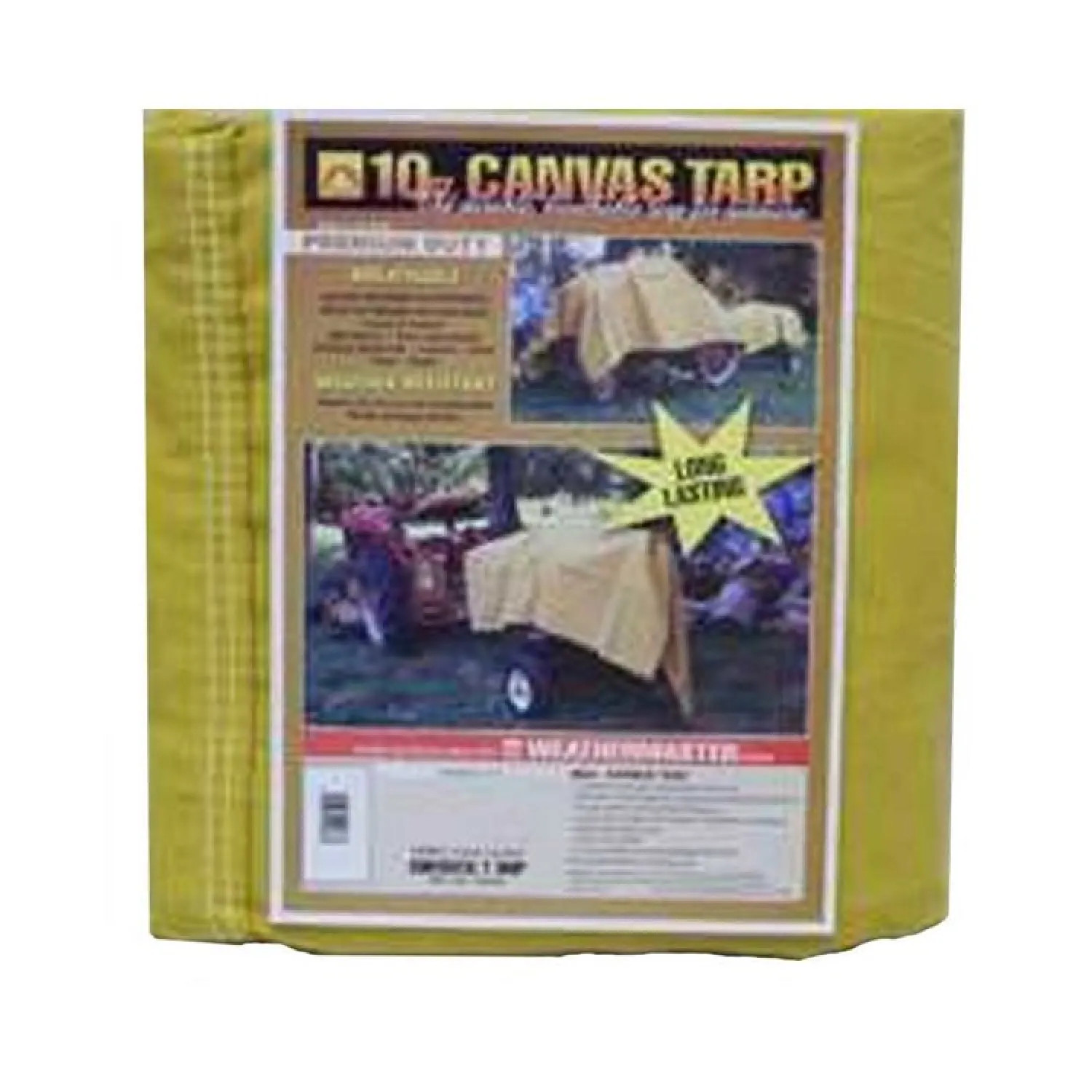 Weather Master CA0608D Weather Master CA0608D Tarpaulin, 6 ft W x 8 ft L, Canvas
