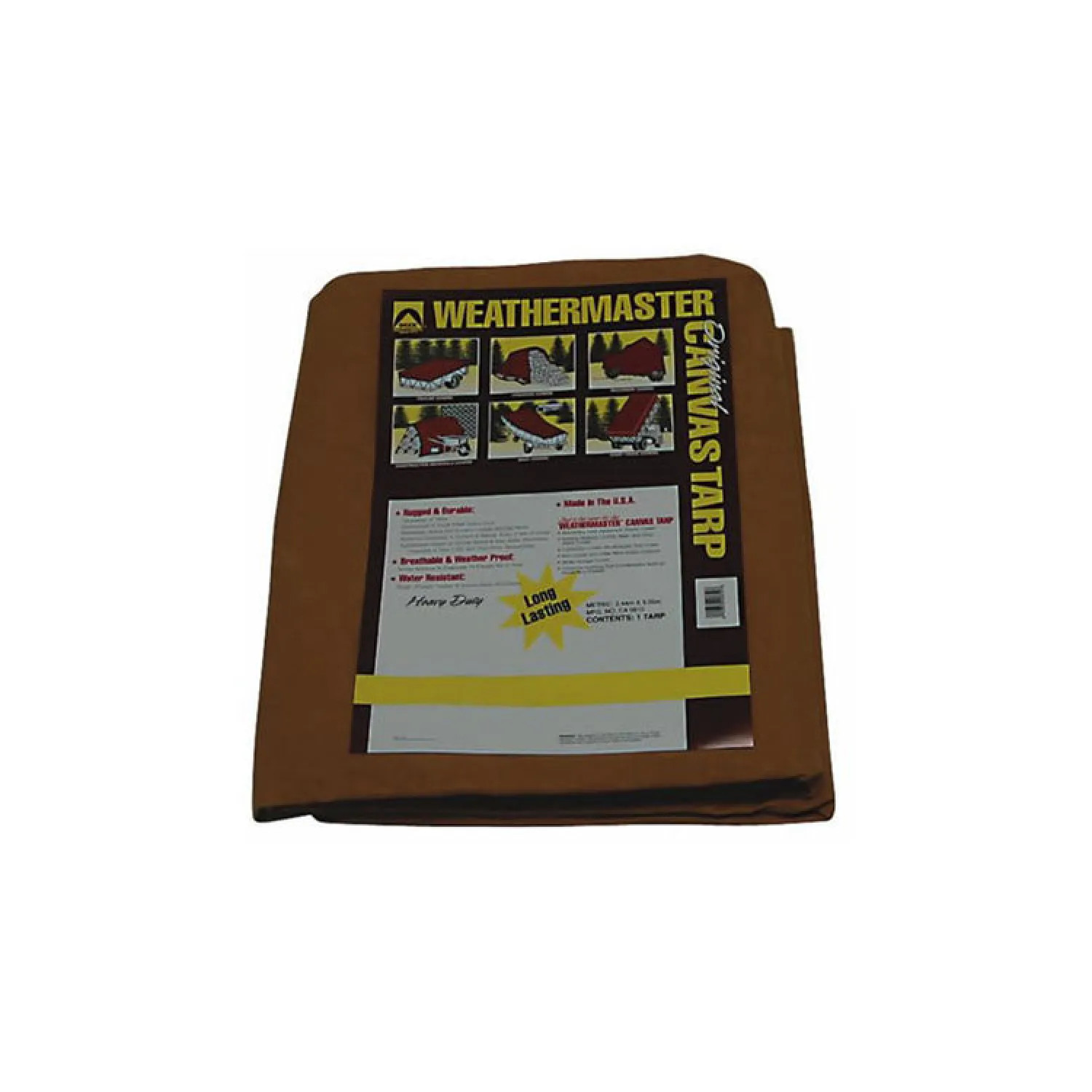 Weather Master CA1216D Weather Master CA1216D Tarpaulin, 12 ft W x 16 ft L, Canvas