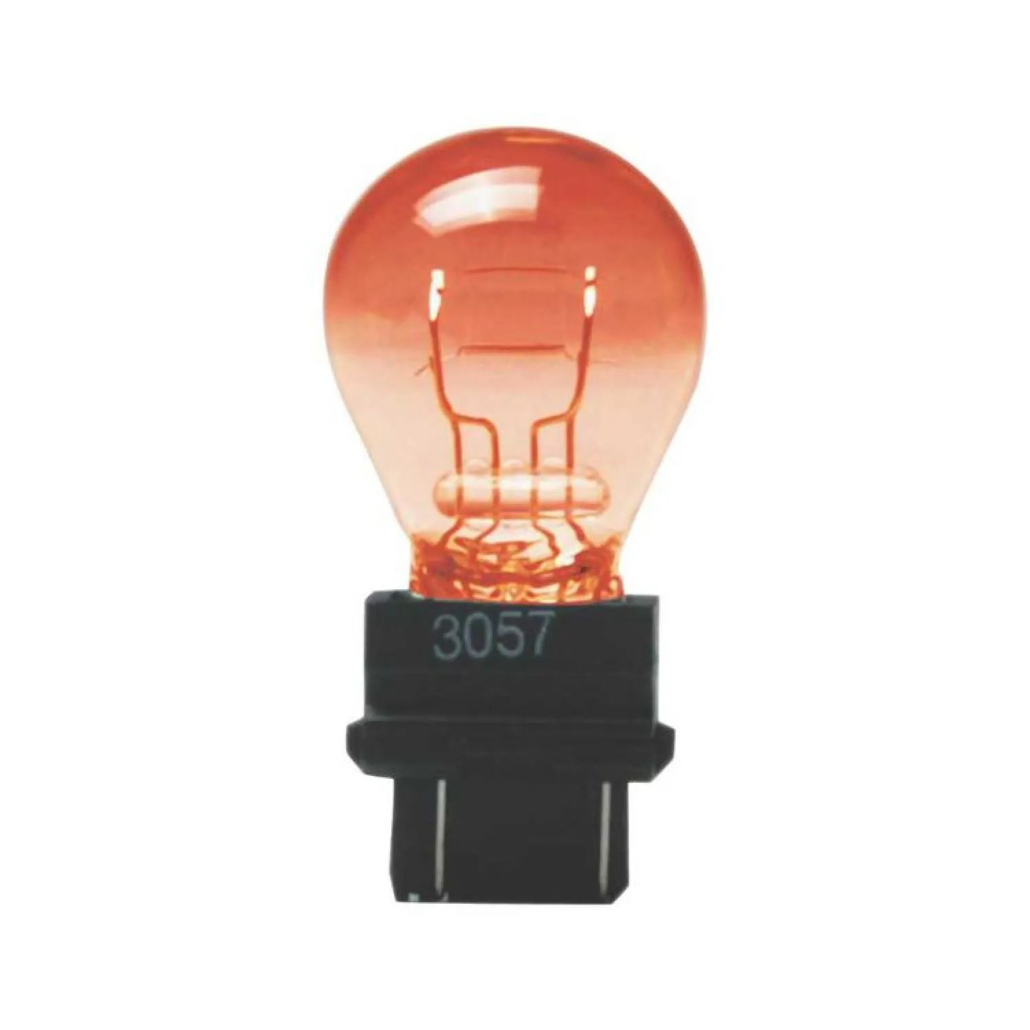 Eiko 3057A-BP Eiko 3057A-BP Incandescent Lamp, 12.8/14 V, S8, Plastic Wedge, 1200/5000 hr