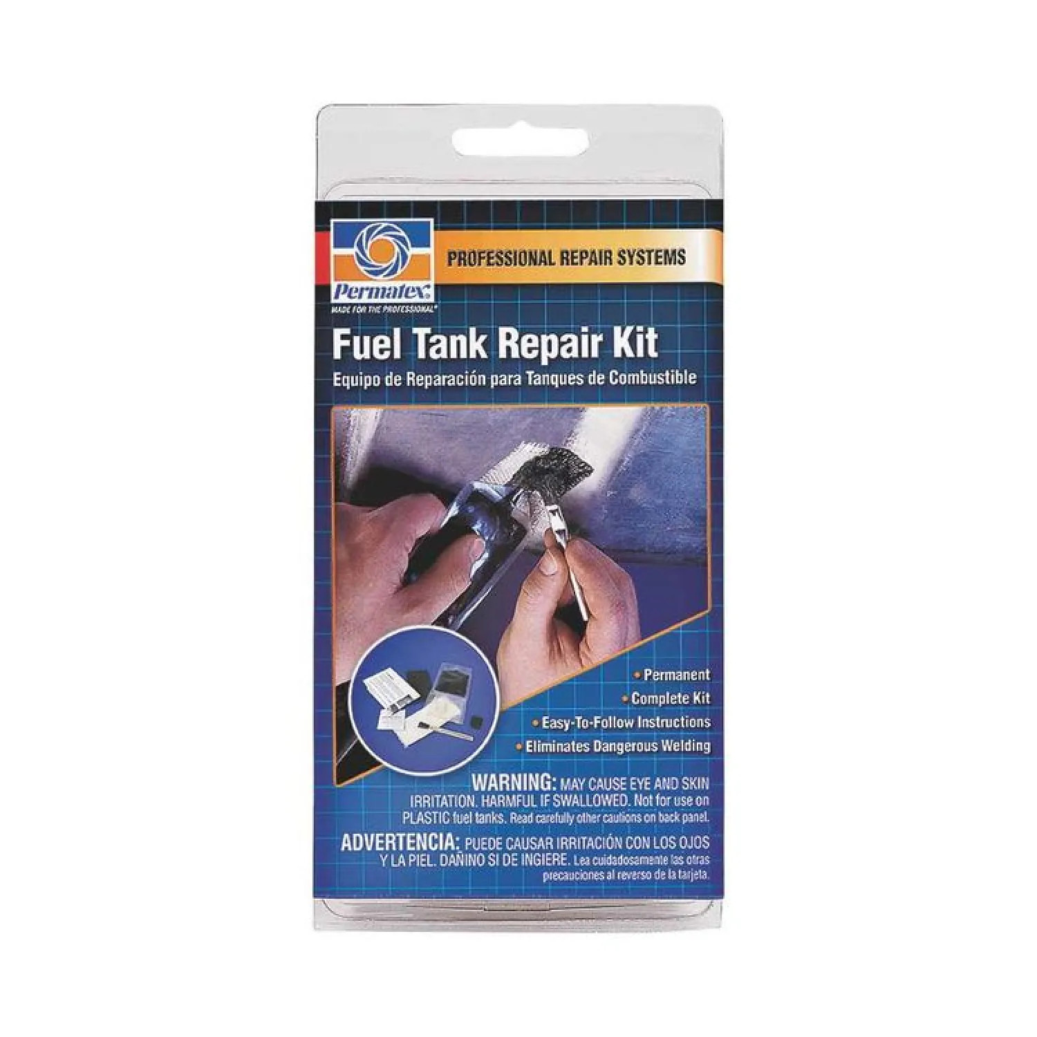 Permatex 9101 Permatex 9101 Fuel Tank Repair Kit, Clamshell, Clear, Liquid