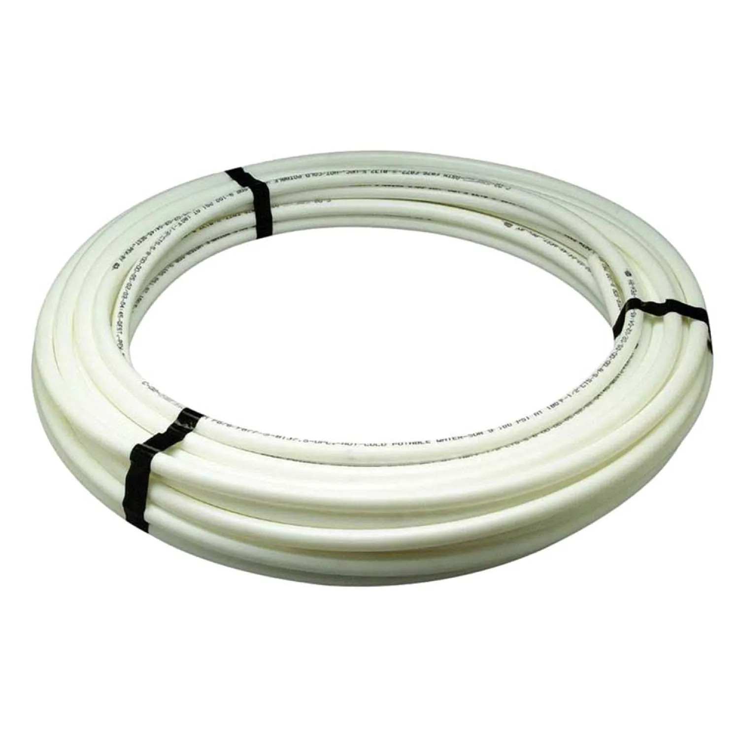 Flair-It 16062 Flair-It 16062 Flexible PEX Tubing, 3/8 in, 100 ft L, 160 psi, Cross-Linked Polyethylene 1/2 in OD, 73.4 deg F