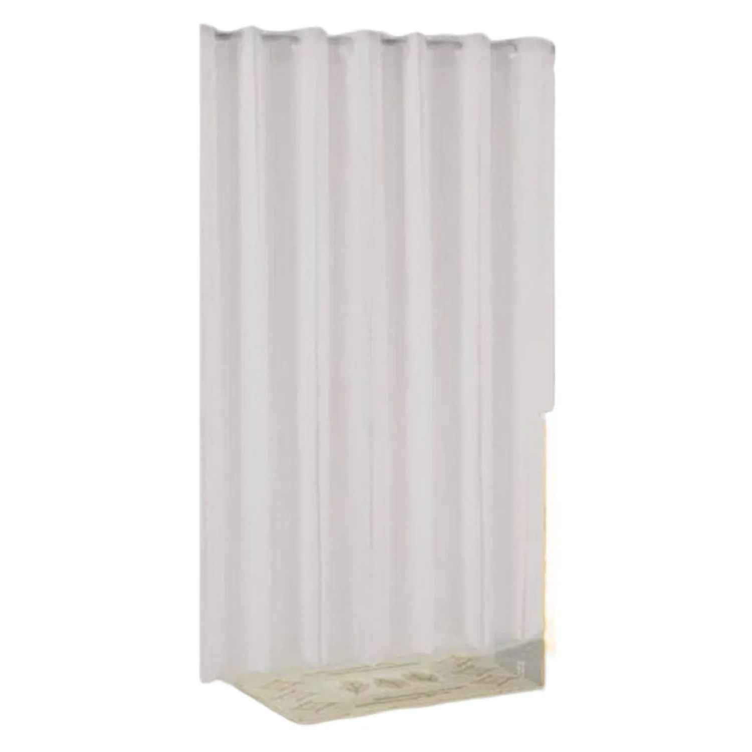 Homebasix XG-02-WH Homebasix Hookless Waterproof Shower Curtain, 70