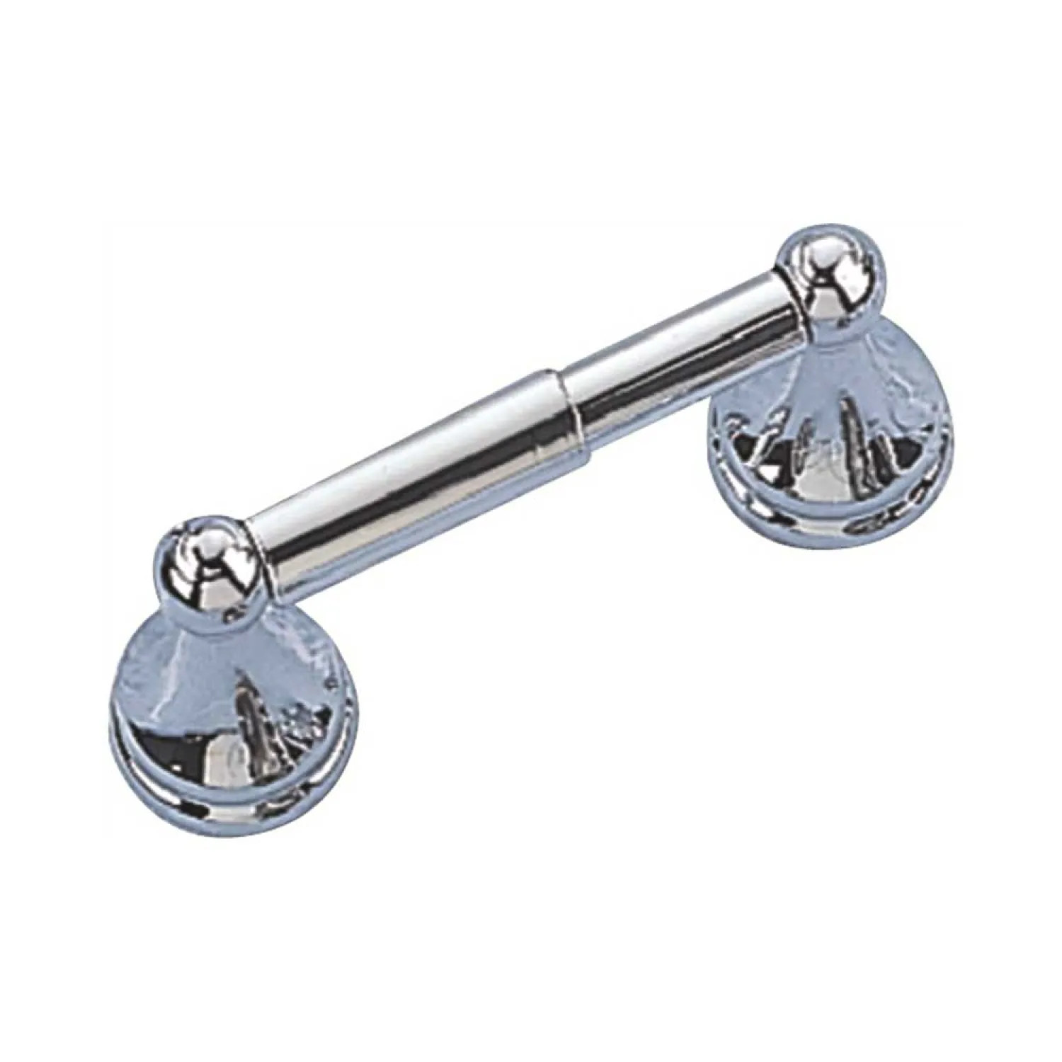 Mintcraft L5056-26-103L Boston Harbor Venetian Paper Holder with Mounting Hardware, Plastic/Zinc, Wall-Mount, Chrome - L5056-26-103L
