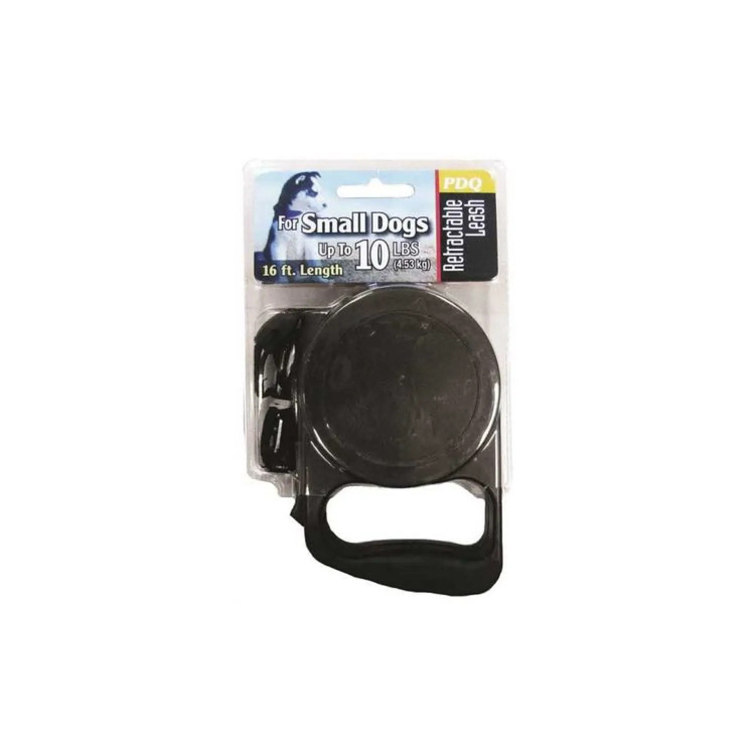 Boss Pet 11436 Boss Pet PDQ Retractable Leash for 10-LB Dogs, 16-Foot Length - 11436