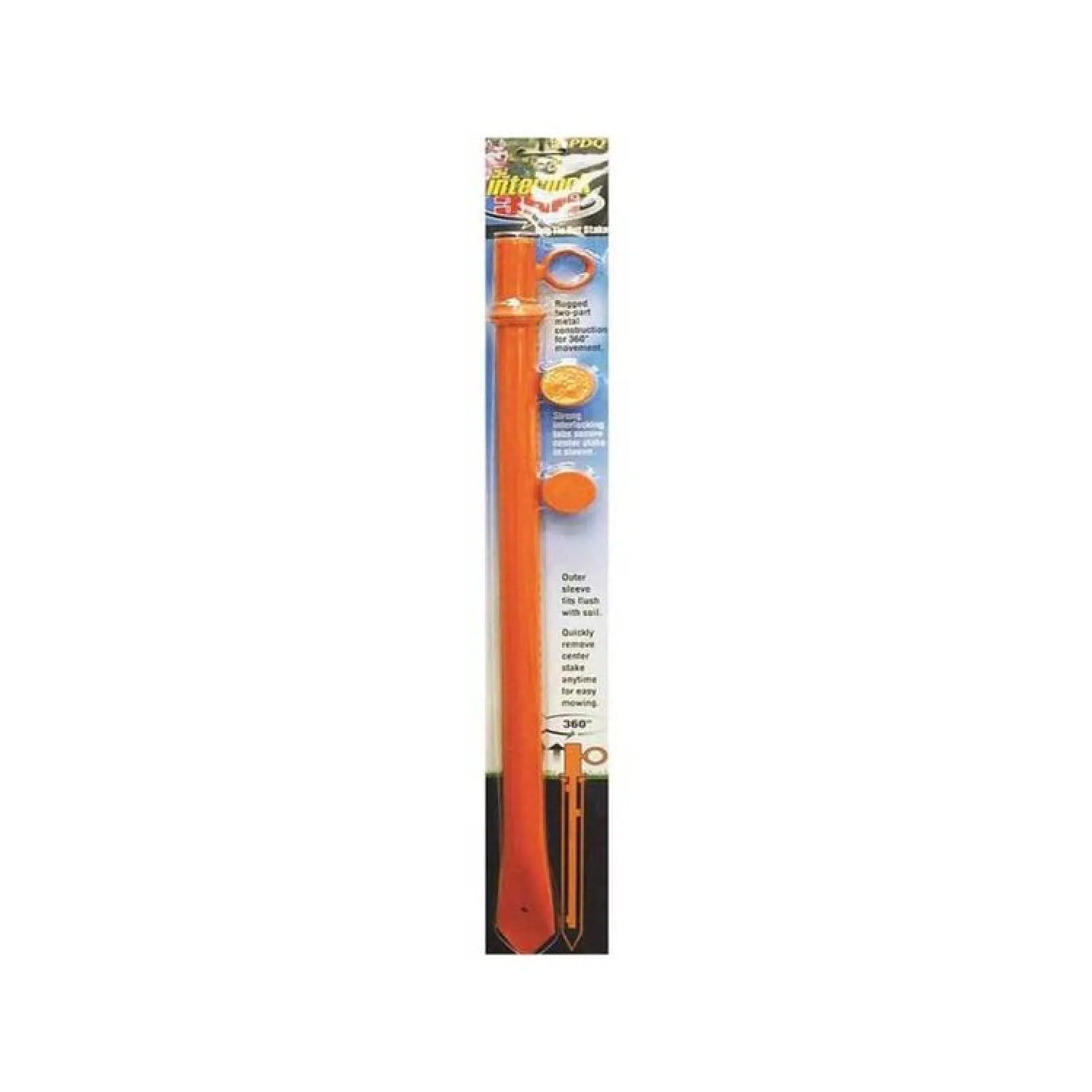 Boss Pet Q250100099 Boss Pet Q250100099 Pet Tie Out Stakes, Interlock
