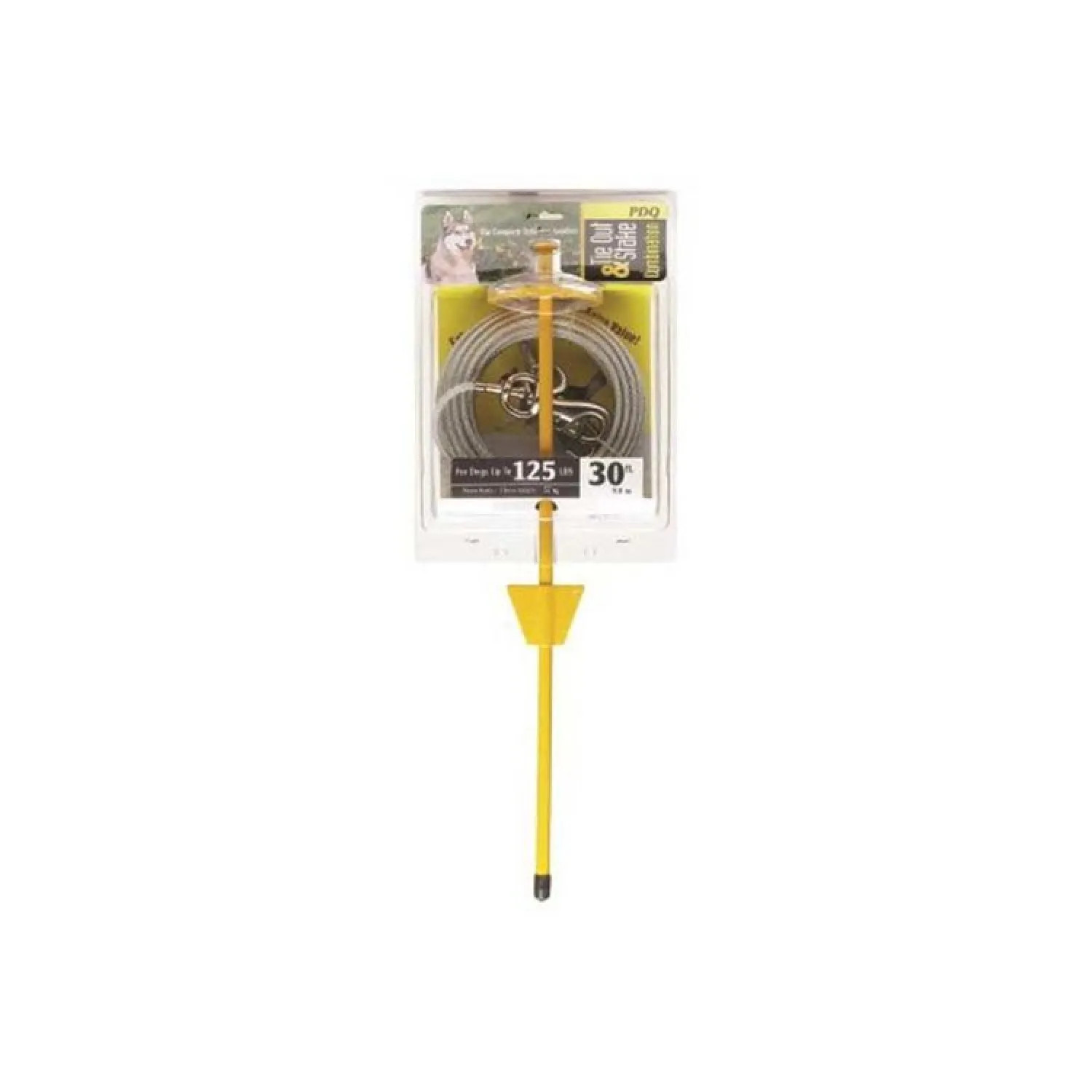 Boss Pet Q5730DOM99 Boss Pet Q5730DOM99 Prestige Pet Tie Out/Stake Combo, Beast/Dome