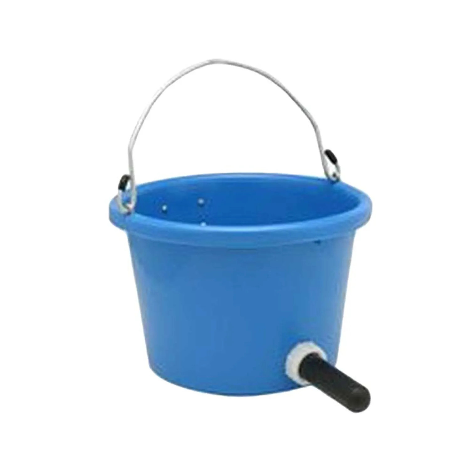 Fortex N4008CF Fortex/Fortiflex N4008CF Heavy Duty Calf Feeder With Nipple, 8 qt Capacity, Blue