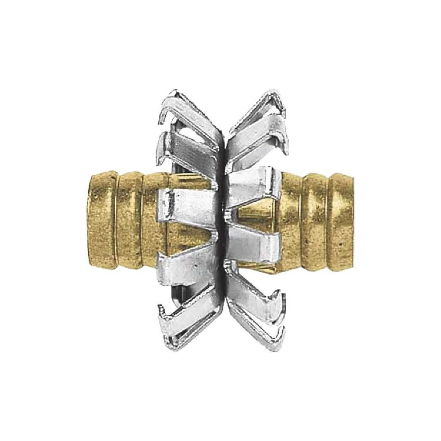Gilmour C12HM Gilmour C12HM Clinch Hose Mender, 1/2 in, Brass