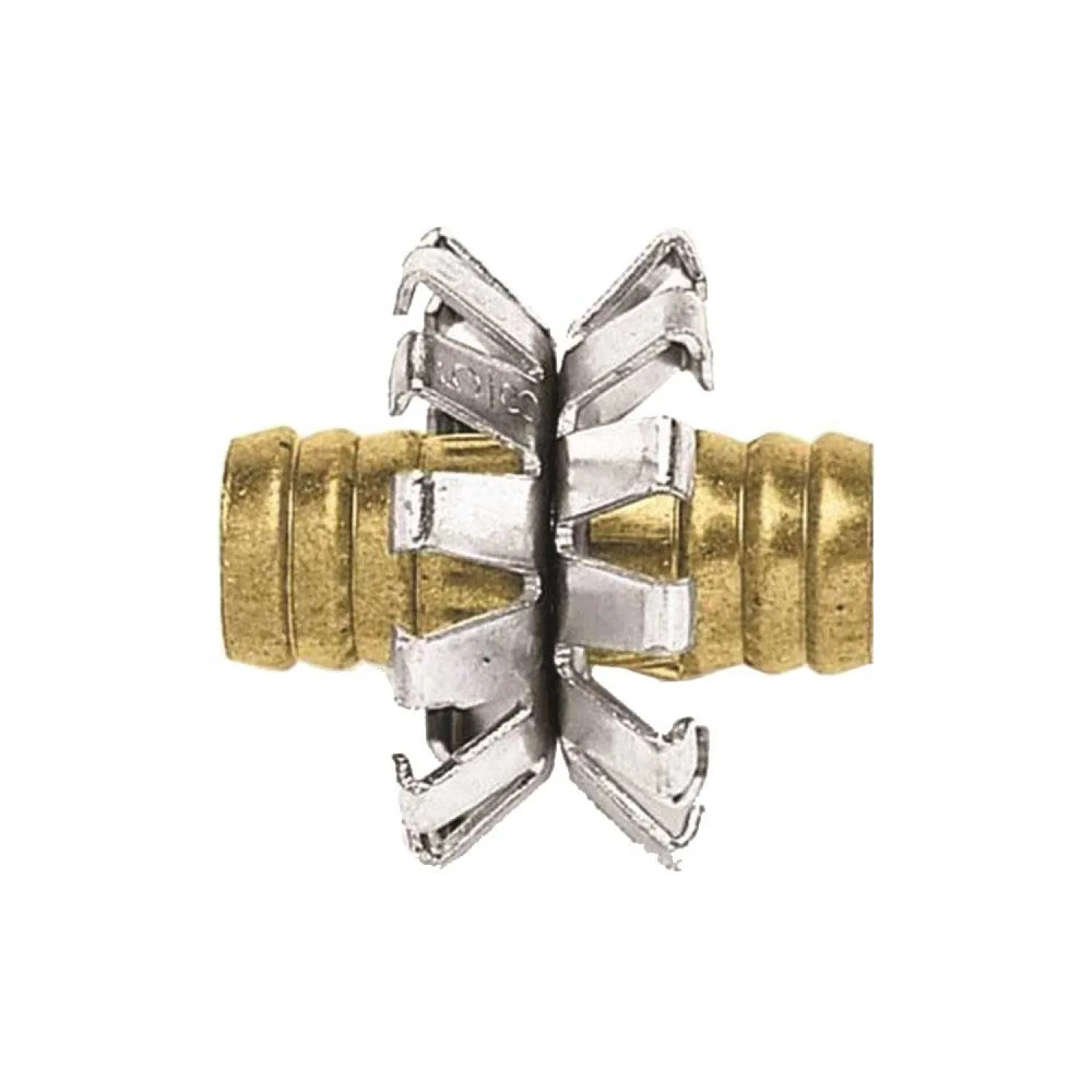 Gilmour C34HM Gilmour C34HM Clinch Hose Mender, 3/4 in, 1/4 X 3/8, Brass