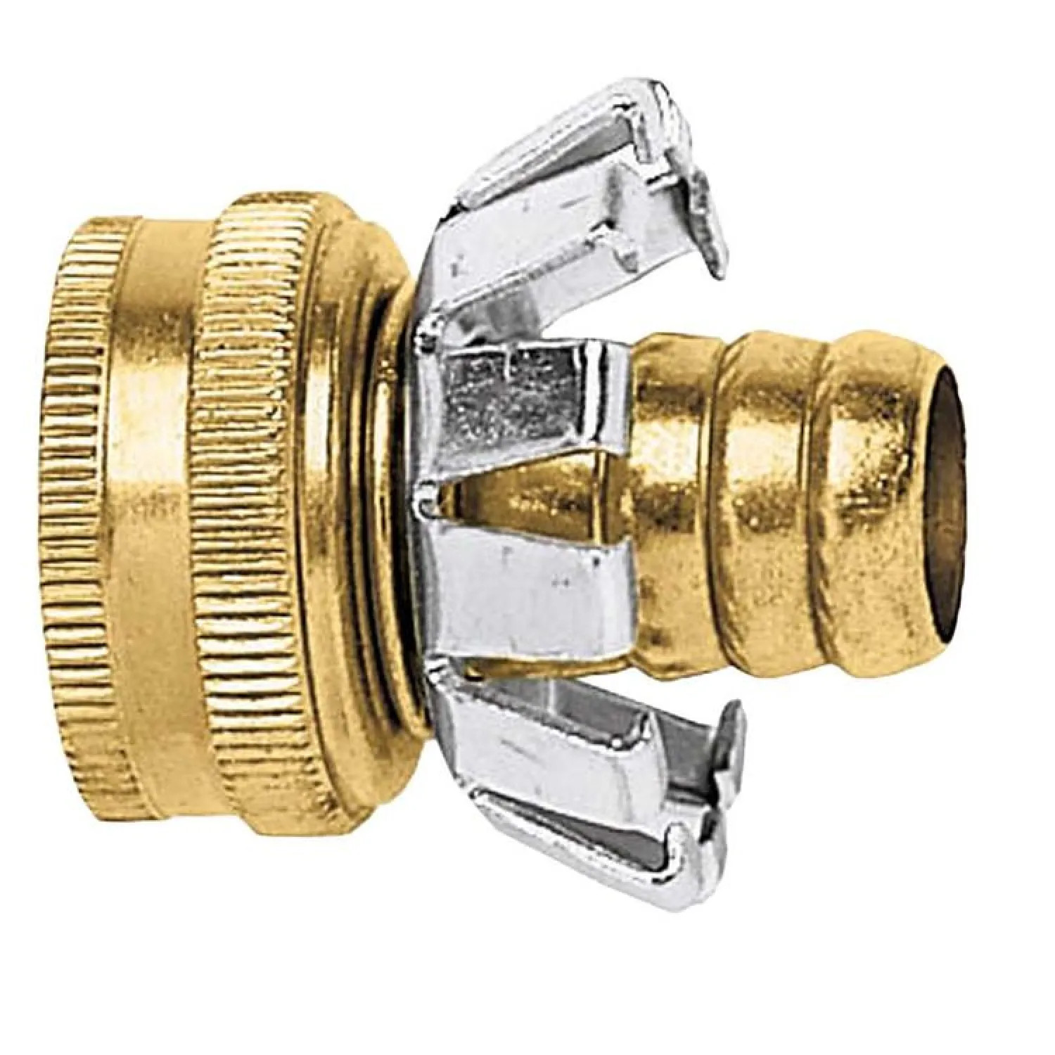 Gilmour C58F Gilmour C58F Clinch Hose Repair Coupler, 5/8 in, Female, Solid Brass