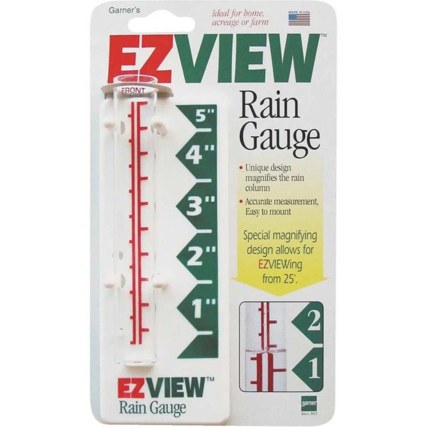 Headwind 820-0188 EZ View 820-0188 Rain Gauge, 5 in