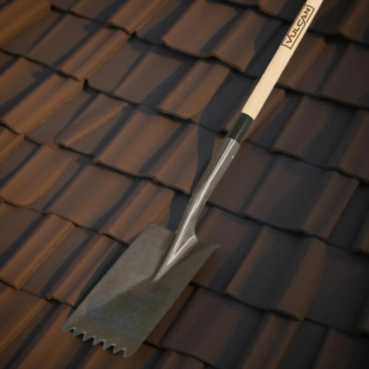 Vulcan 33238 Vulcan Roof Ripper Shovel with Angled Blade and 48