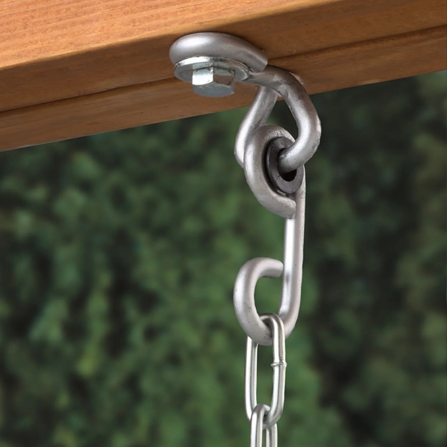 Playstar PS 7676 Playstar Swing Hanger for Wood Swing Beams, Heavy-Duty, Two Lag Screws, Metal - PS 7676
