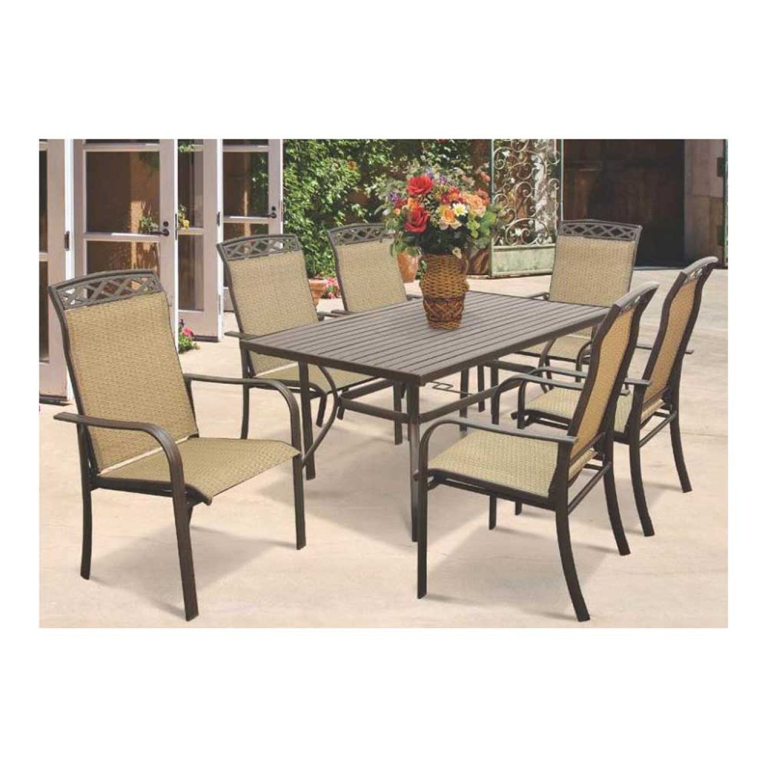 Seasonal Trends T6R60UO3J33 T6R60UO3J33 Dining Table, 60 in W x 38 in H, Steel