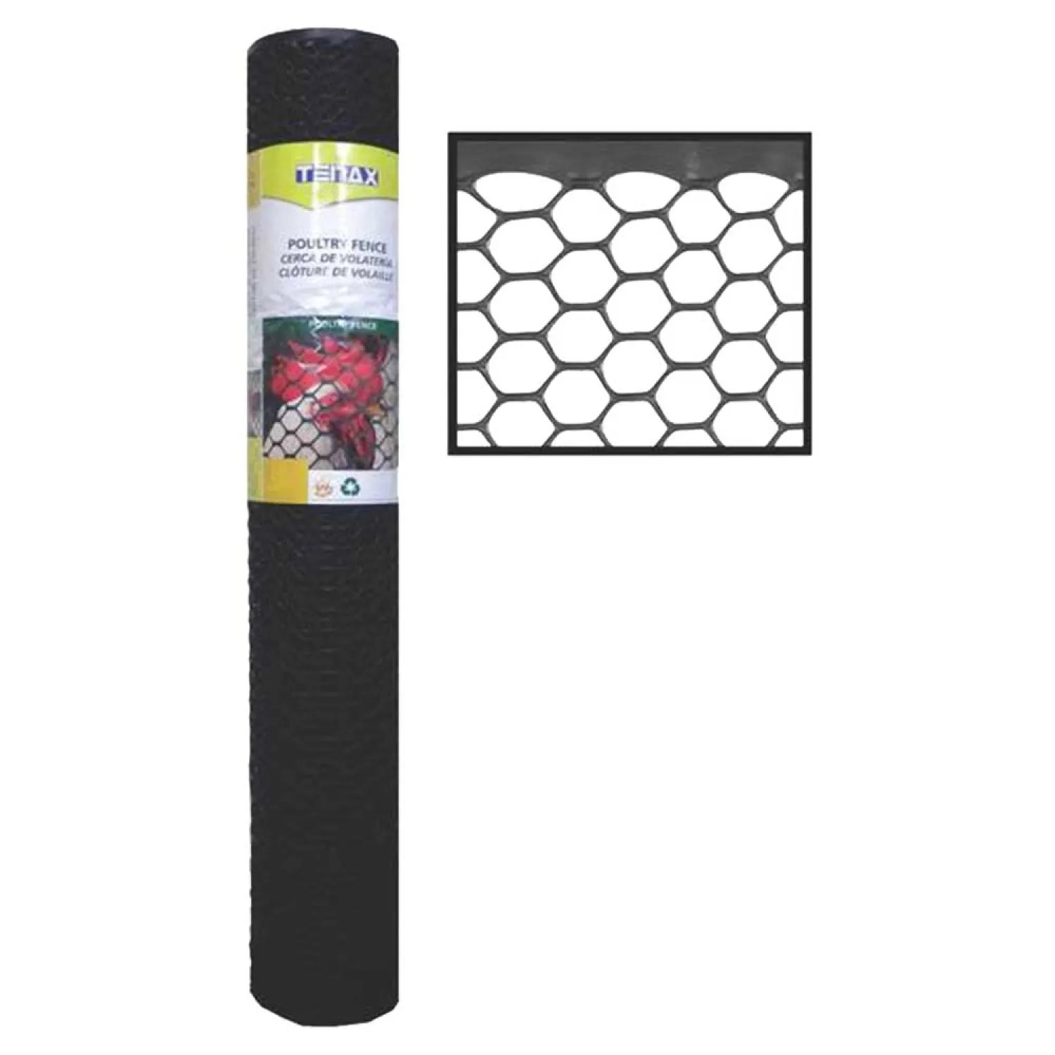 Tenax 72120346 Tenax 72120346 Tenax Poultry Fence, Plastic, 4 x 50 Foot
