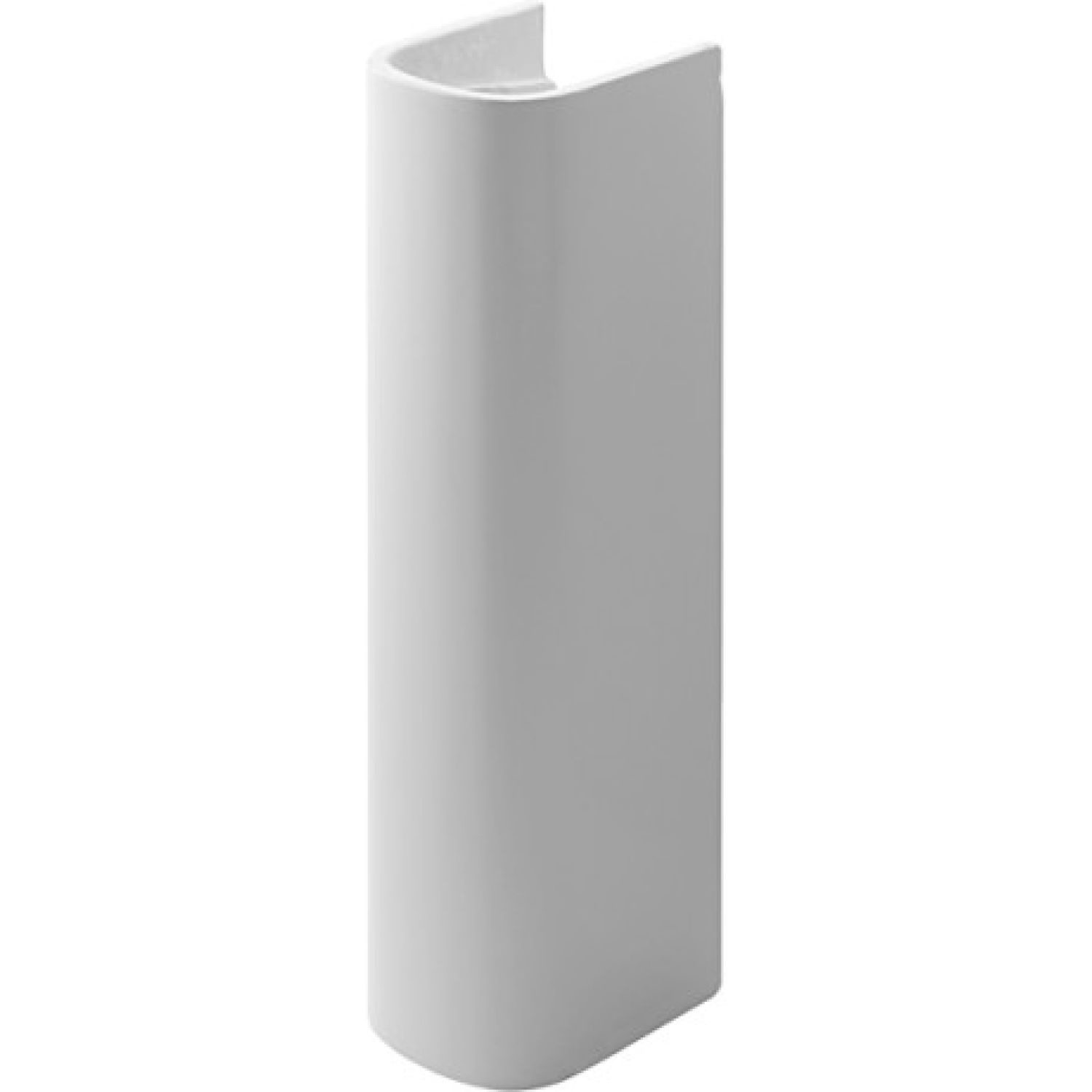 Duravit 8632700002 Duravit 08632700002 D-Code Pedestal for Bathroom Sink in White