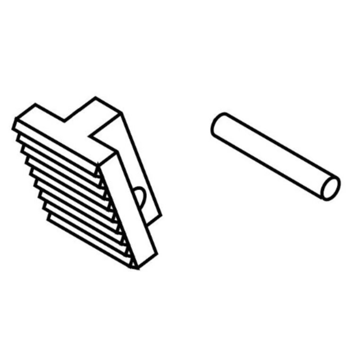 Reed RW24C Reed Manufacturing RW24C Heel & Jaw Pin For Arw24 Wrench
