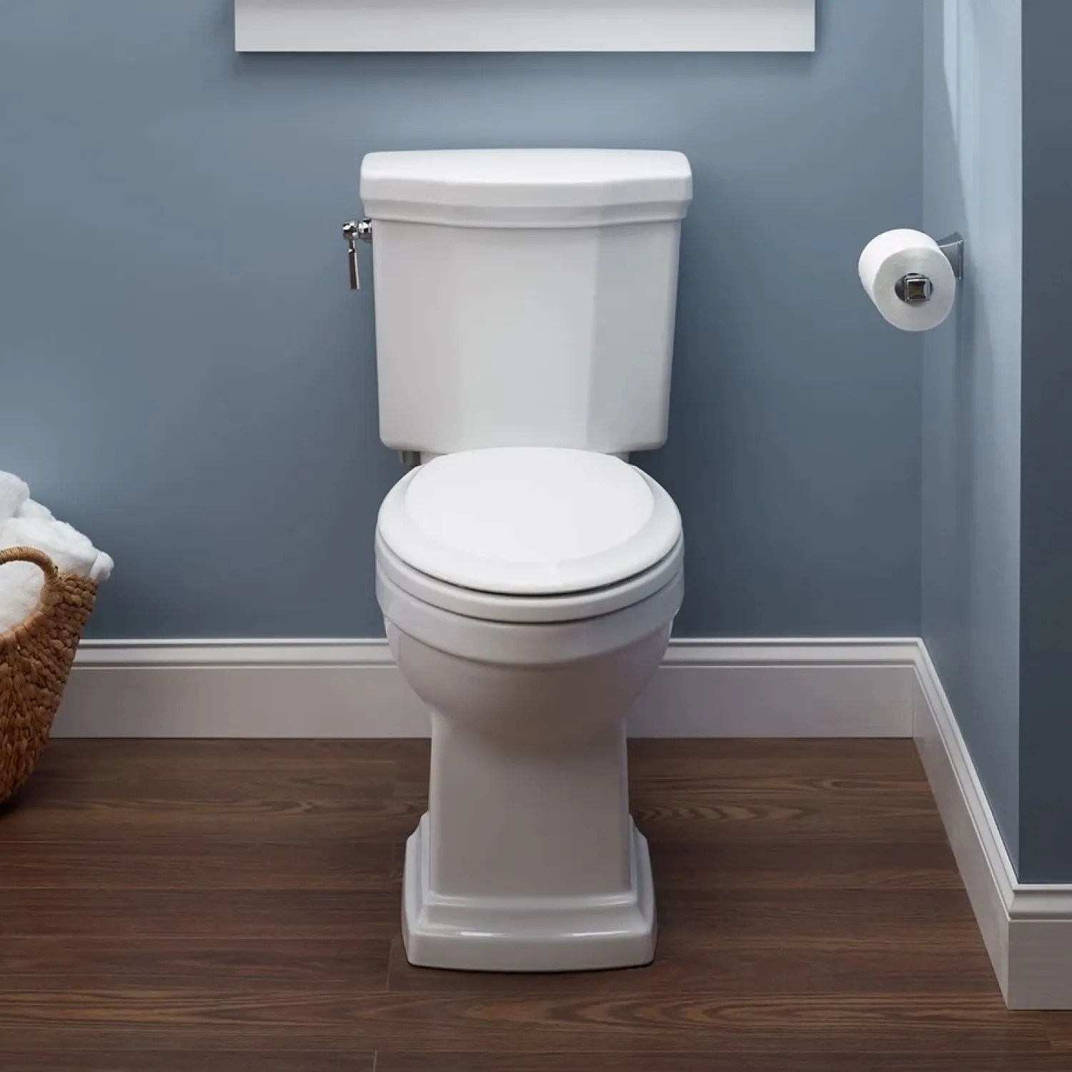 Toto CST404CEFG#01 TOTO Promenade II Two-Piece Toilet, 1.28 GPF,  Universal Height, Cotton White - CST404CEFG#01