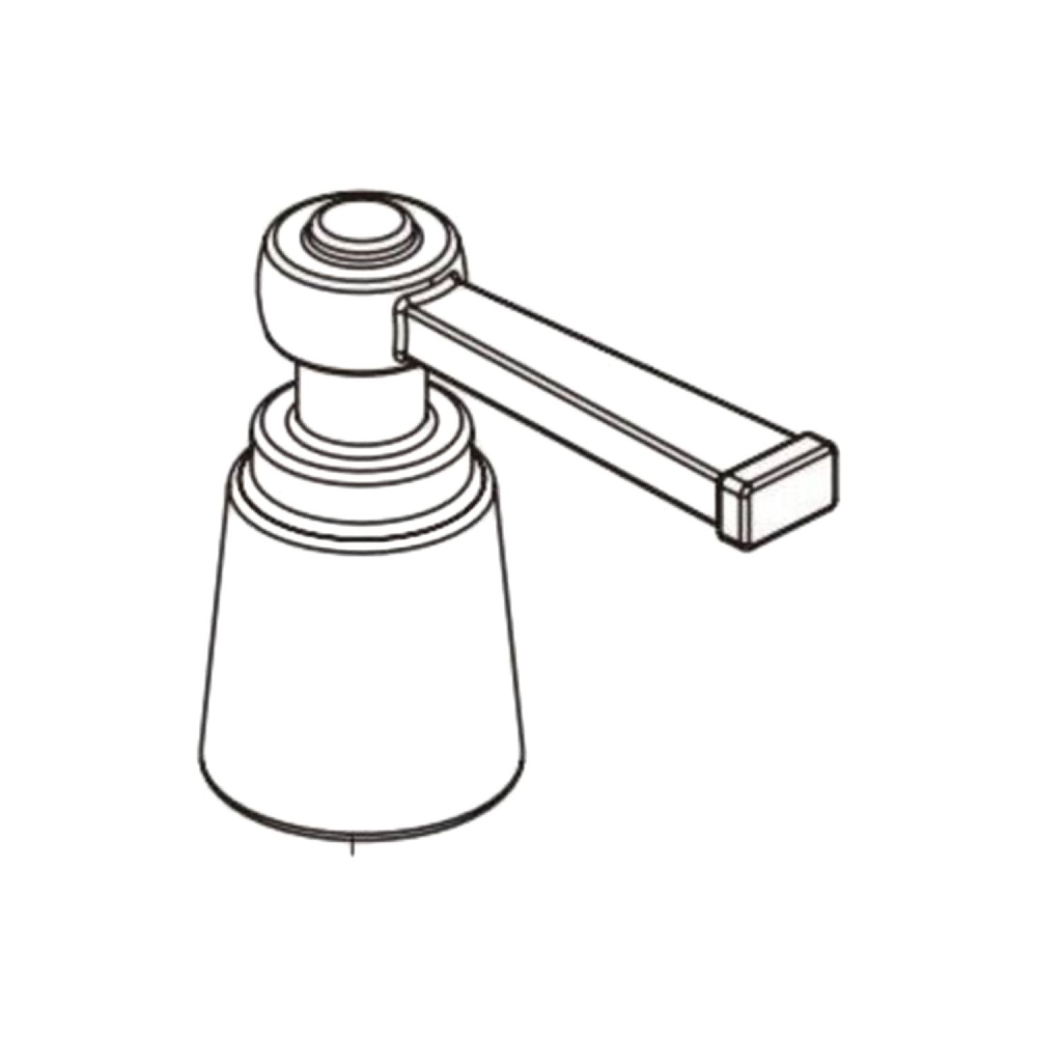 Delta RP84404SP Delta RP84404SP Kitchen Faucet Handle Assembly - SpotShield Brushed Nickel