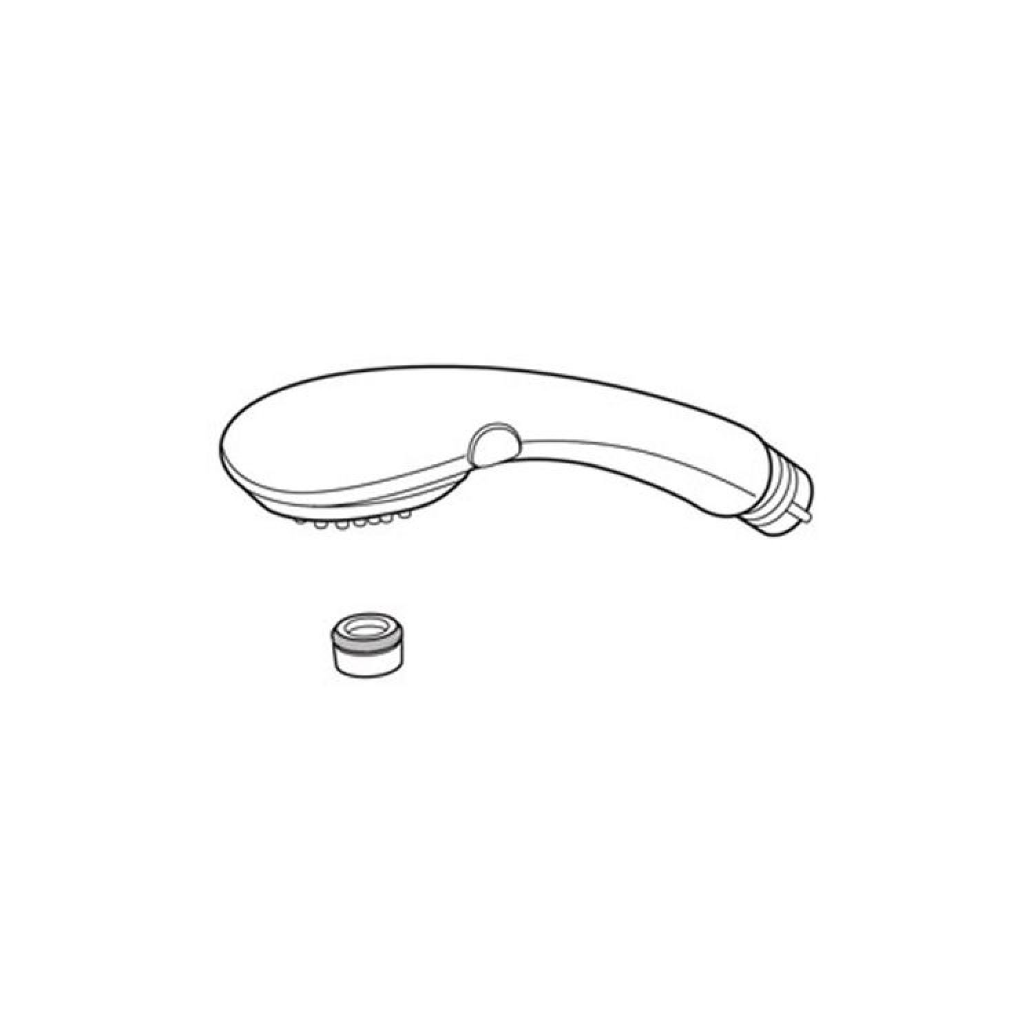 Delta RP60732 Delta RP60732 Chrome 1.5 GPM Wand Assembly - Replacement Part