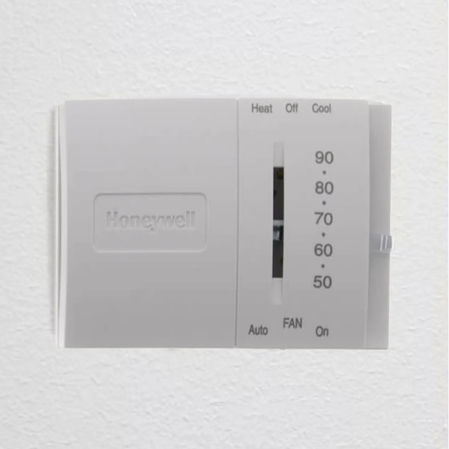 Resideo Heat/1 Cool Stage, 24 Volts, Non-Programmable Thermostat For  Single Stage Low Voltage Systems T8034N1007