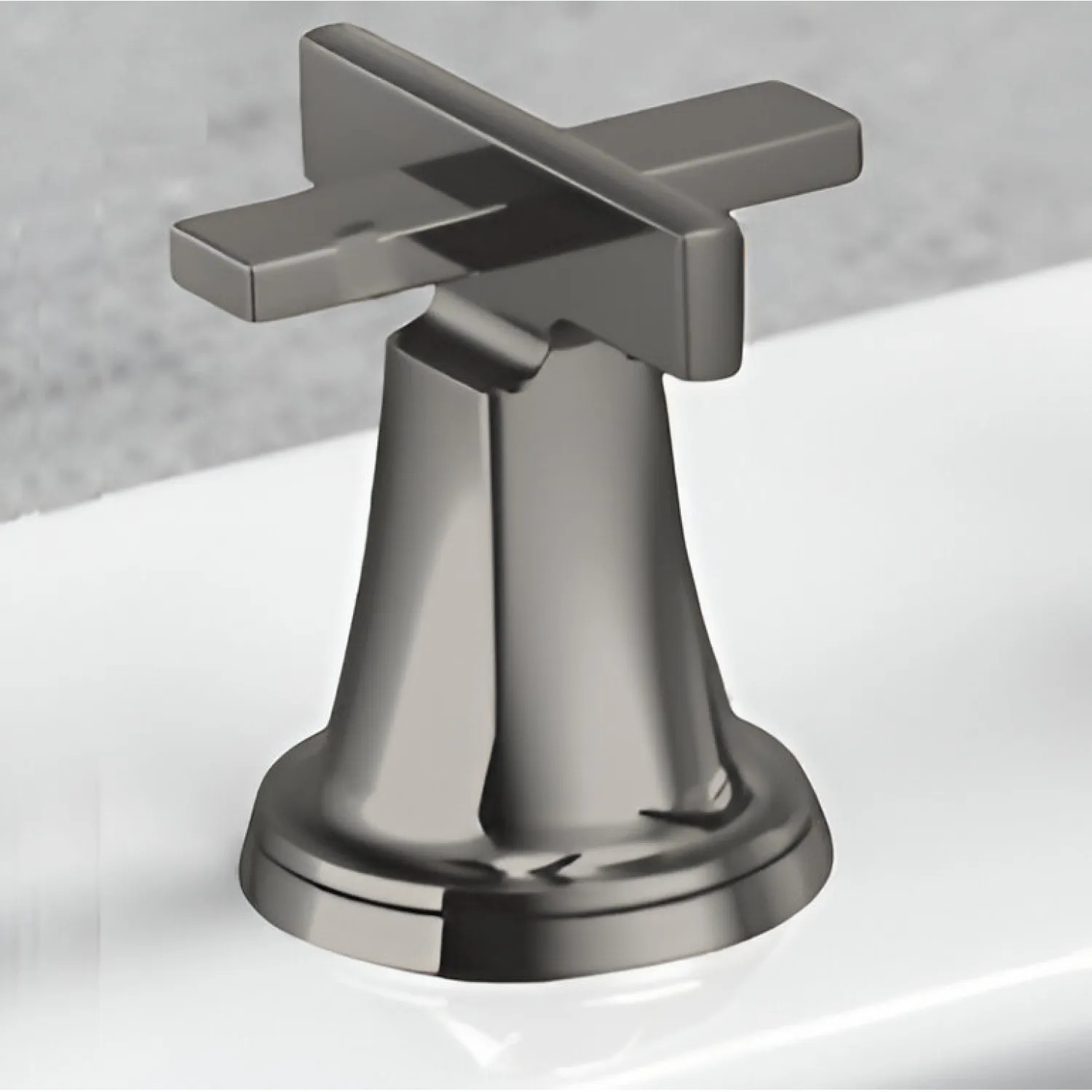 Brizo HX698-SL Brizo Levoir Cross Handle Kit for Roman Tub Faucet, Brilliance Luxe Steel - HX698-SL