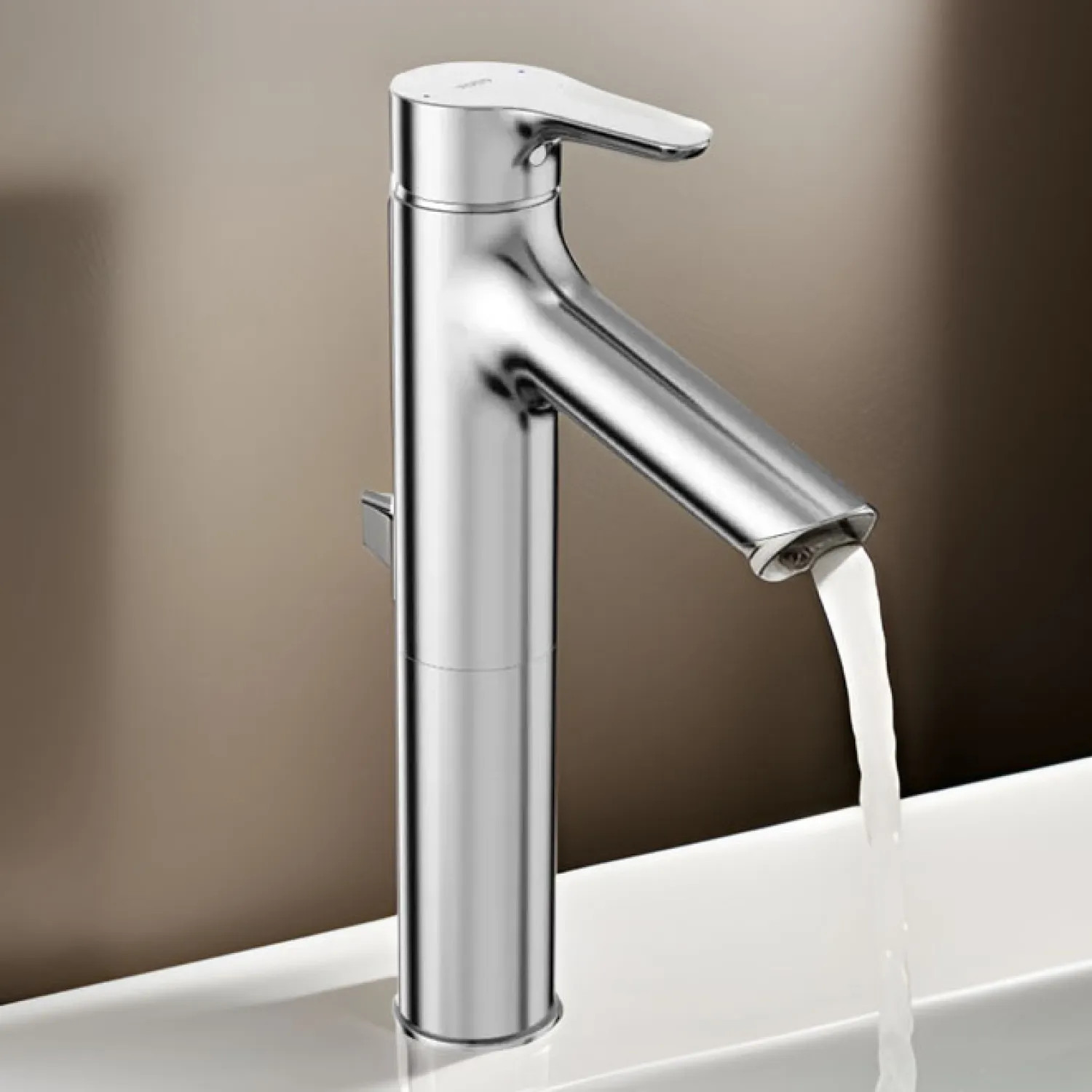 Toto TLS01304U#CP TOTO LB Single-Handle Semi-Vessel Bathroom Sink Faucet with COMFORT GLIDE Technology, Brass, 1.2 GPM, Polished Chrome - TLS01304U#CP