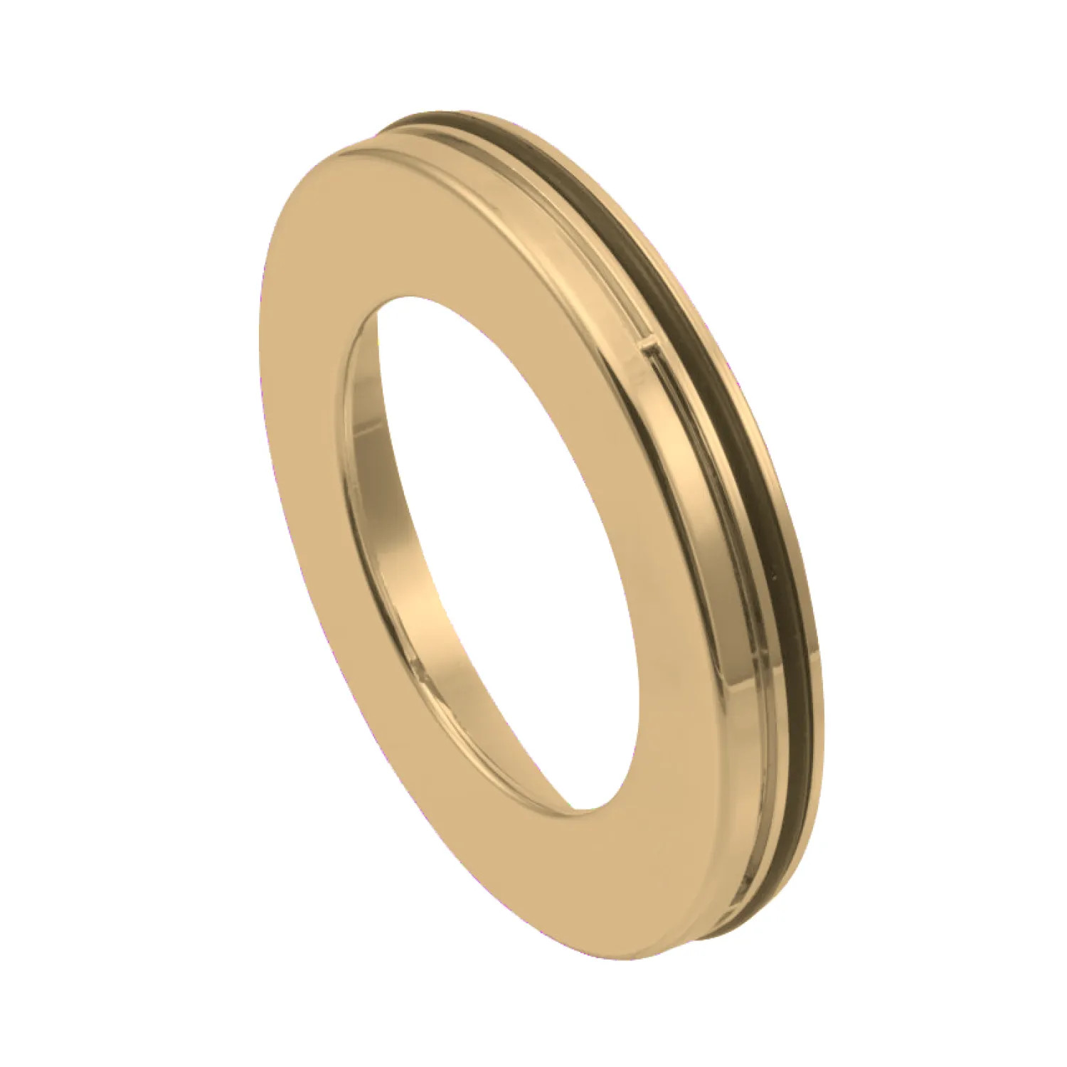 Brizo RP49089PG Brizo Levoir Shower Trim Screw Cover Assembly, Plastic, Polished Gold - RP49089PG