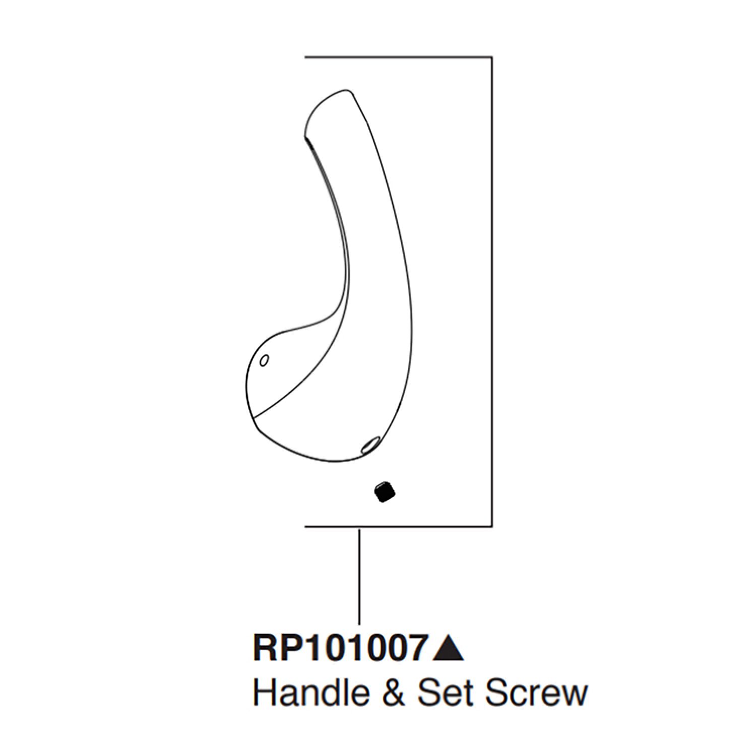 Peerless RP101007 Peerless Chrome Handle Kit - RP101007