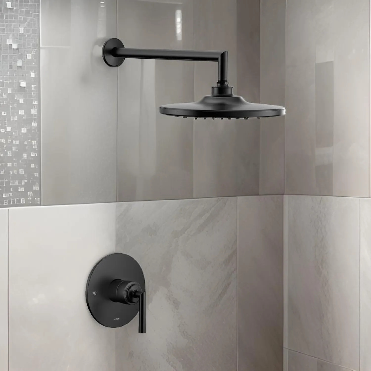 Moen UTS32002EPBL Moen Arris M-Core 3-Series Single-Handle Shower Faucet with 10