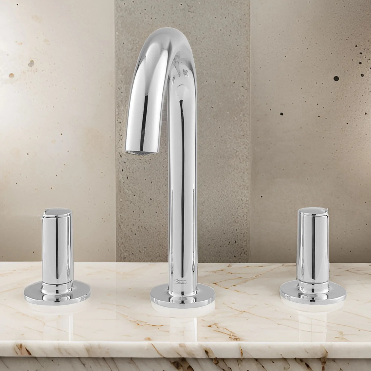 American Standard 7105821.002 American Standard Studio S Two Handle Widespread Chrome Lavatory Faucet, Metal Lever Handles, 1.2 GPM, WaterSense - 7105821.002