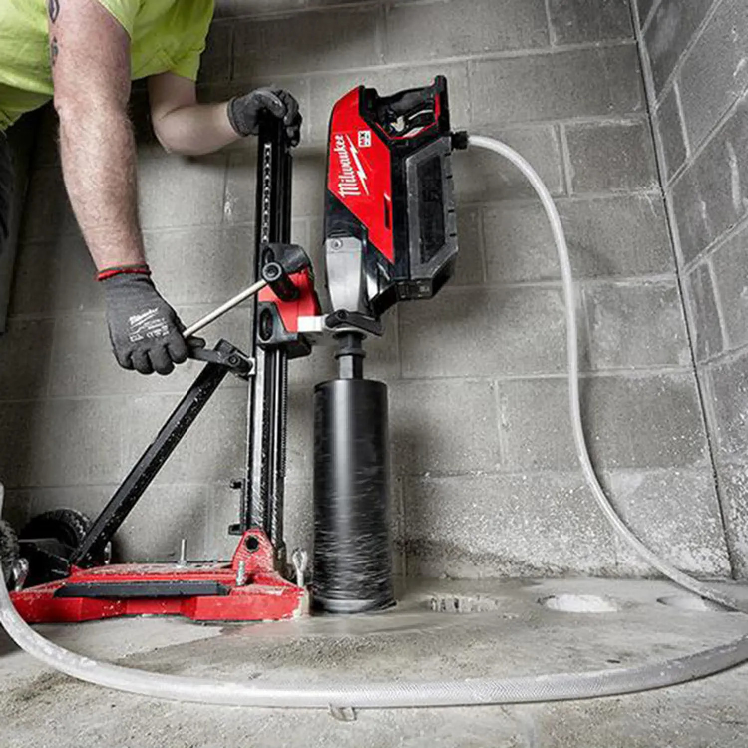 Milwaukee 3000 Milwaukee MX FUEL Compact Core Drill Stand with Removable Wheels and Carrier - 3000