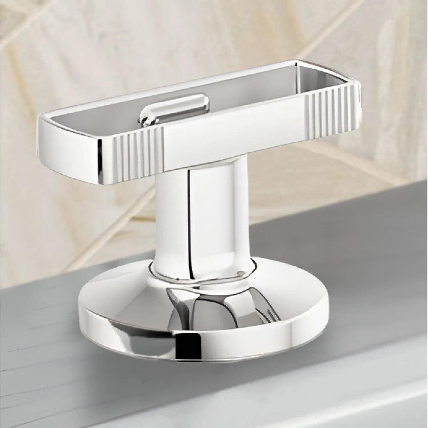 Brizo HK5306-PC Brizo Kintsu Widespread Lavatory Knob Handle Kit, Polished Chrome - HK5306-PC