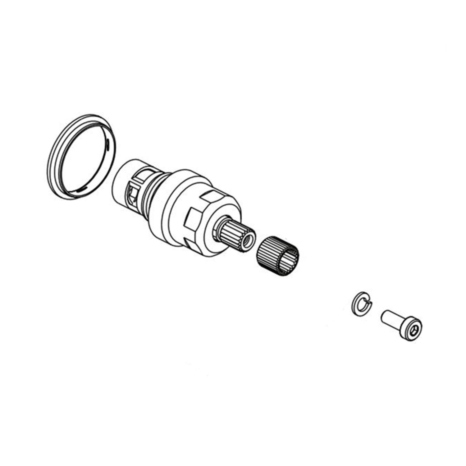 Brizo RP101116 BRIZO RP101116 Valve Cartridge for Instant Hot Beverage Faucet