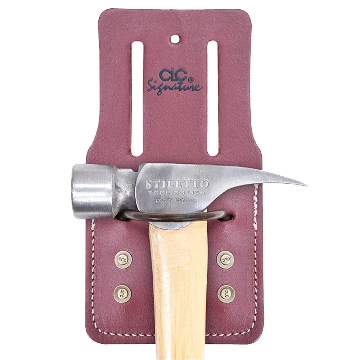  21441 Custom LeatherCraft Heavy Duty Leather Hammer Holder - 21441