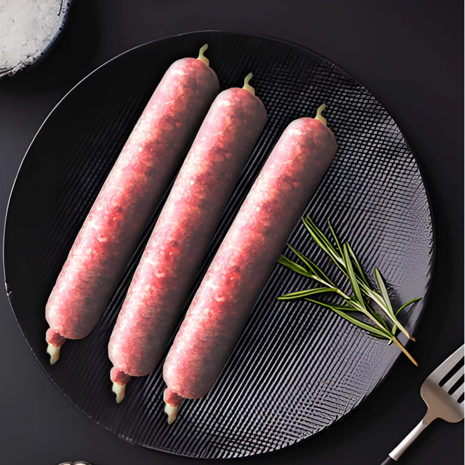  19-0113-W Weston 38mm Edible Beef Collagen Sausage Casings, Makes 15lb - 19-0113-W