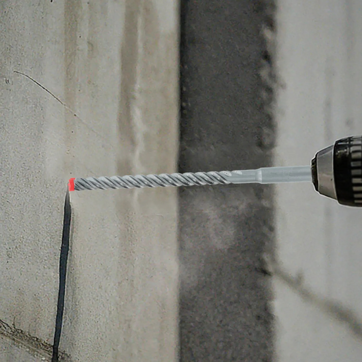 5/8"x8"x13" SDS-Max 4-Cutter Full Carbide Head Hammer Bit - View #2