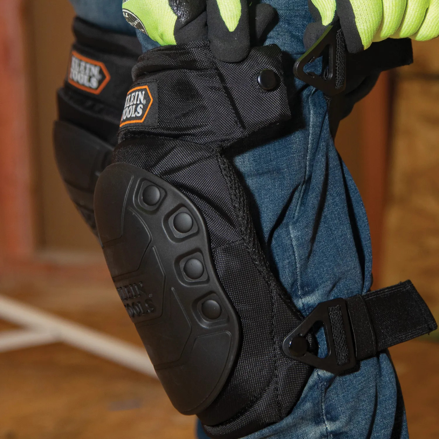 Klein Hinged Knee Pads, Black - 60344