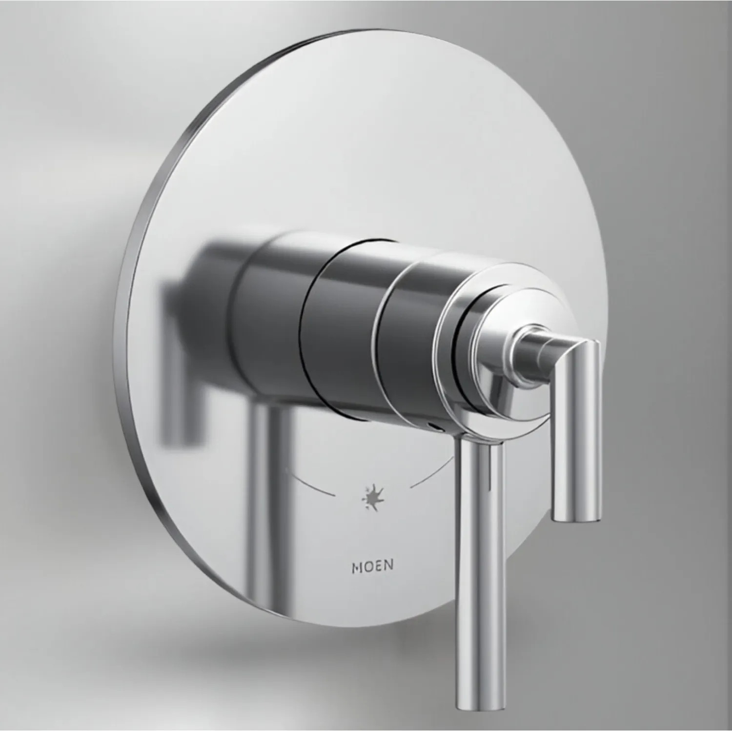 Moen UTS42001 Moen Arris Valve Only Trim w/ Flow Control and Temperature Adjust, Lever Handles, M-Core 4, Thermostatic Cartridge, 1.75 GPM, Chrome - UTS42001