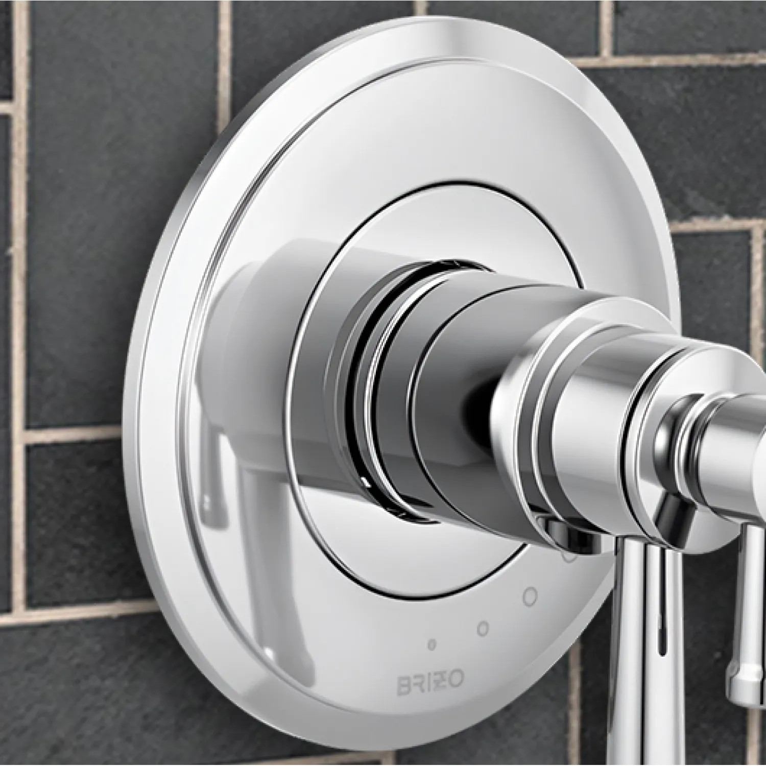 Brizo RP100614PC Brizo Atavis Escutcheon for Thermostatic Valve, Polished Chrome - RP100614PC