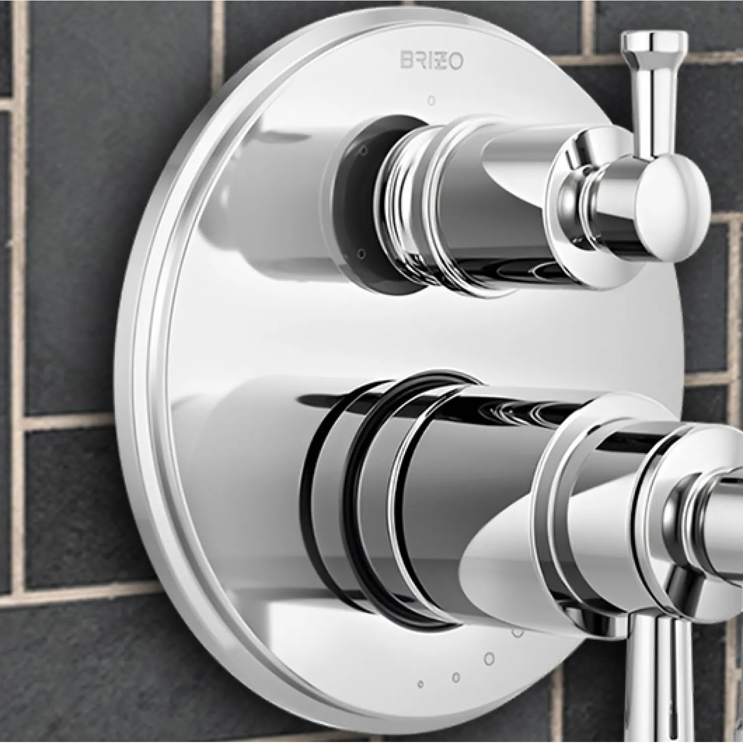Brizo RP100729PC Brizo Atavis Escutcheon for a 6-Function Thermostatic Diverter Valve Trim, Polished Chrome - RP100729PC