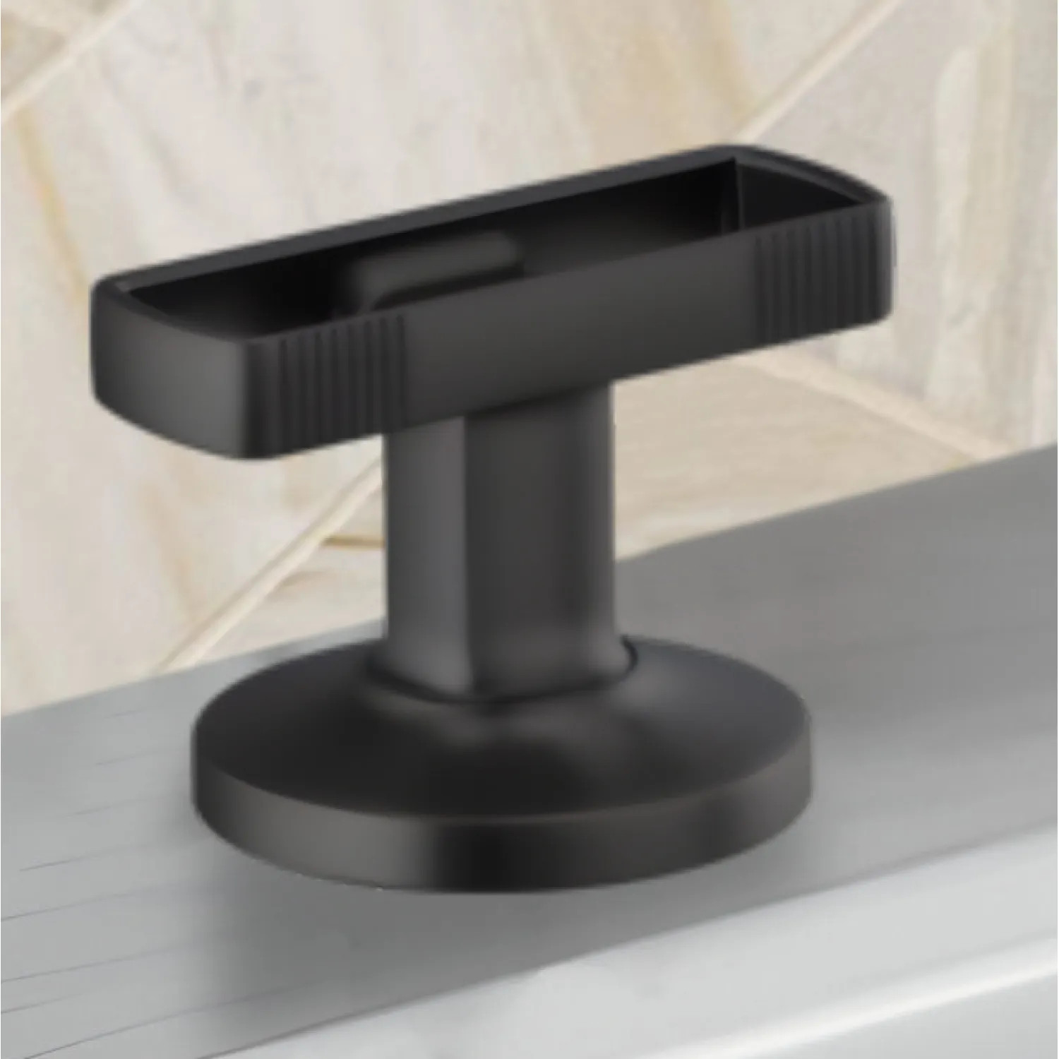 Brizo HK5306-BL Brizo Kintsu Widespread Lavatory Knob Handle Kit, Matte Black - HK5306-BL